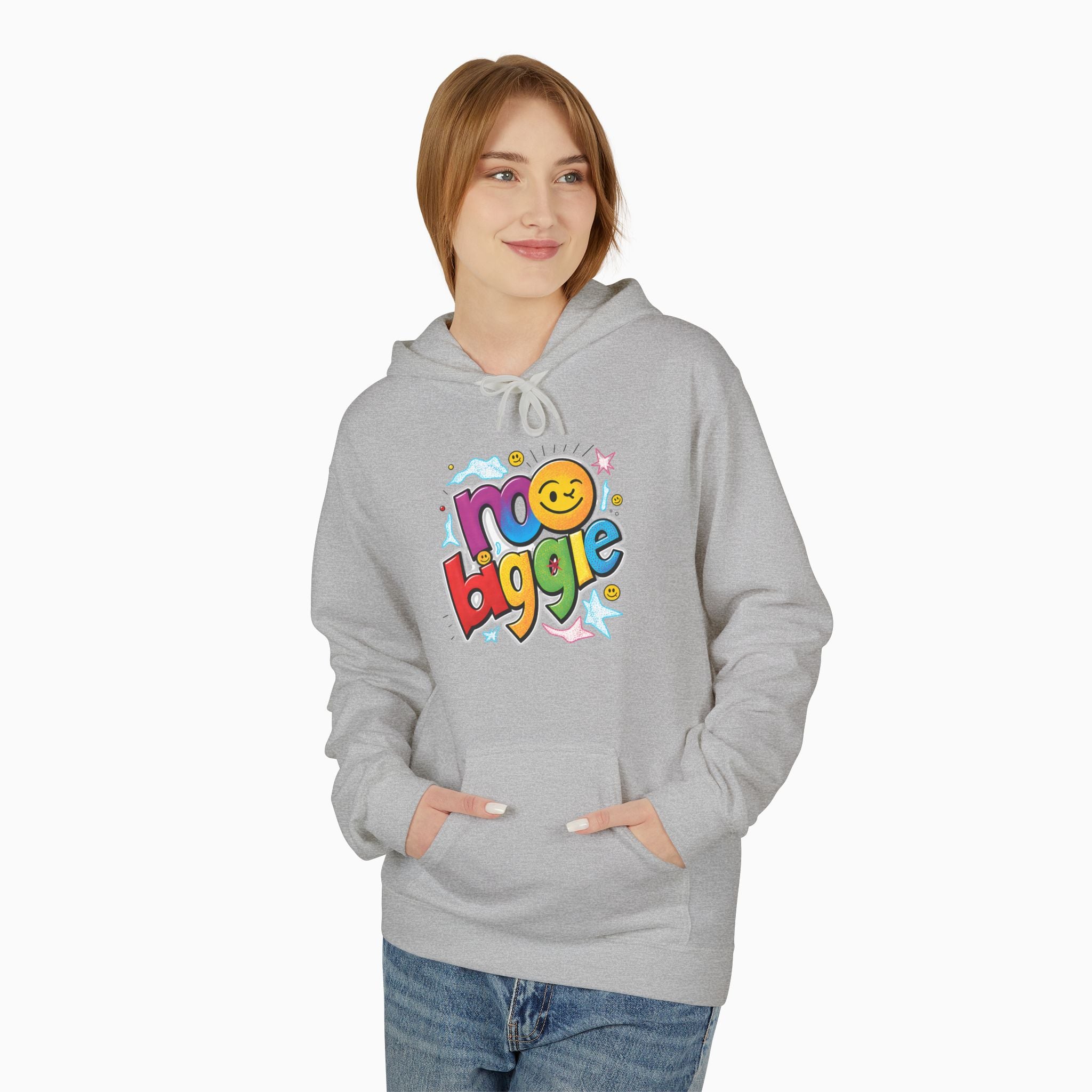 Emoji & No Biggie Unisex Hoodie