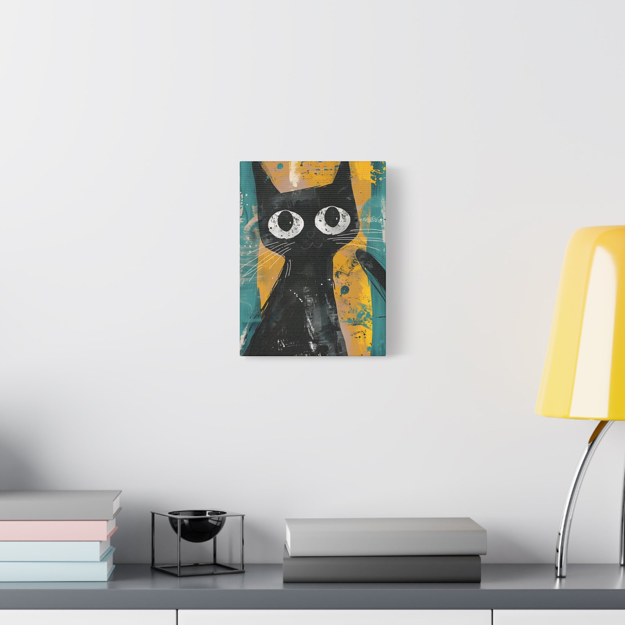 Black Cat Canvas Print