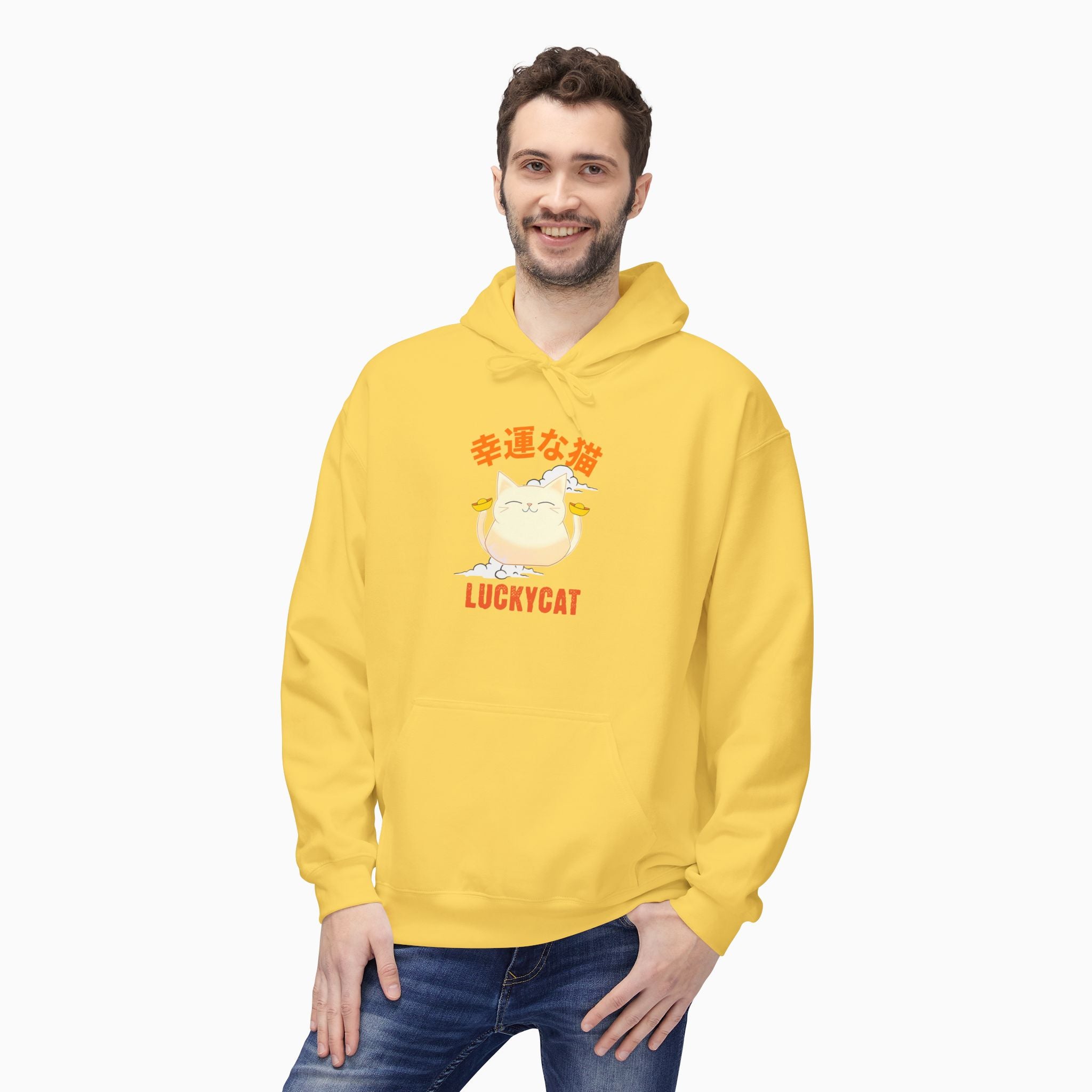 Lucky Cat Unisex Hoodie