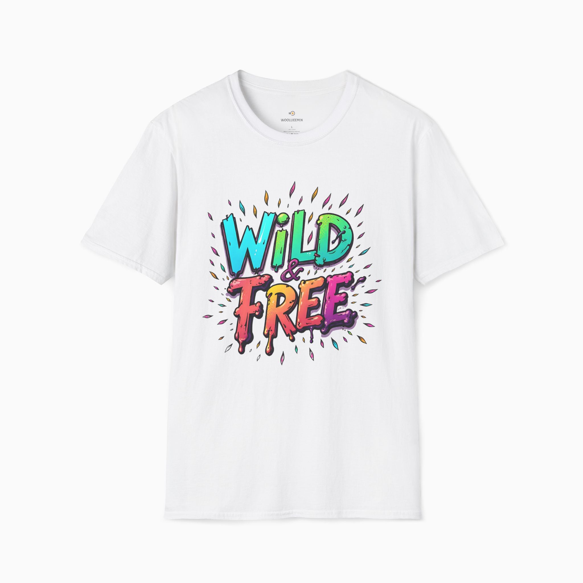 Neon Color Wild Free Unisex T-Shirt