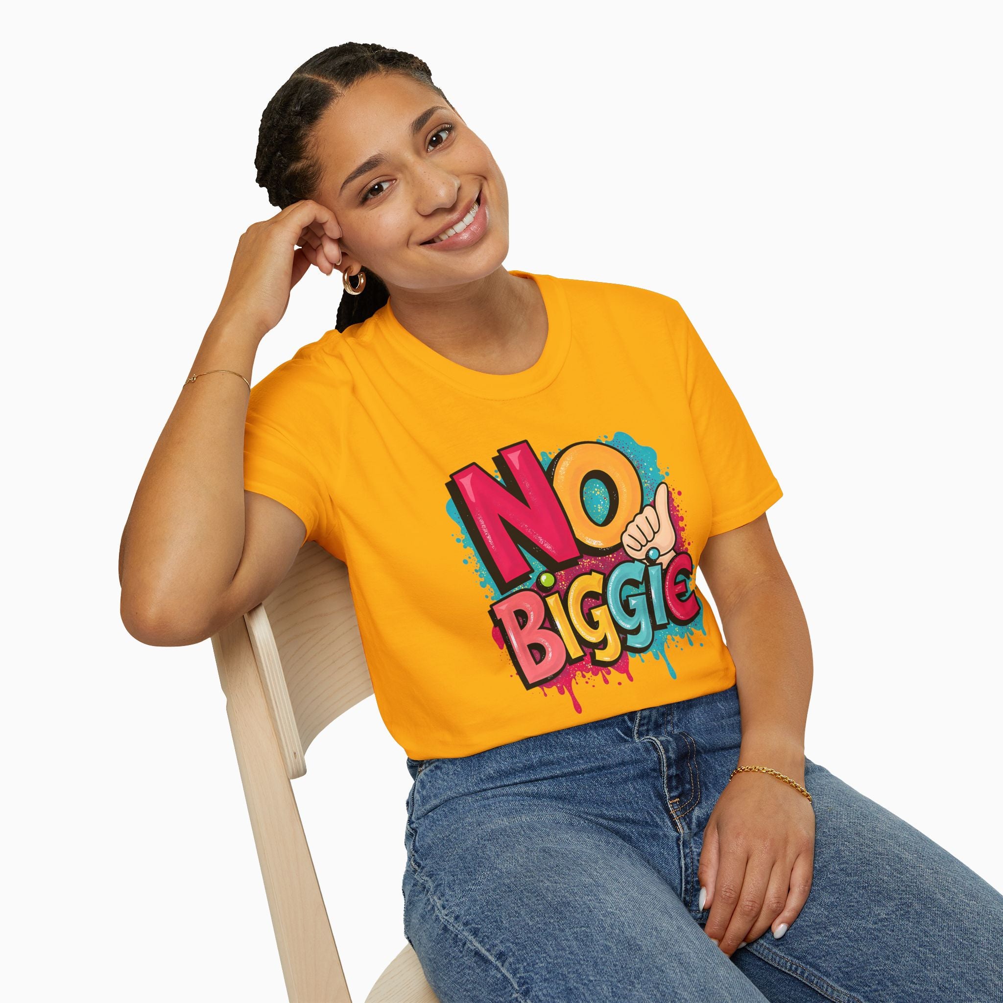 Thumbs Up & No Biggie Unisex T-Shirt