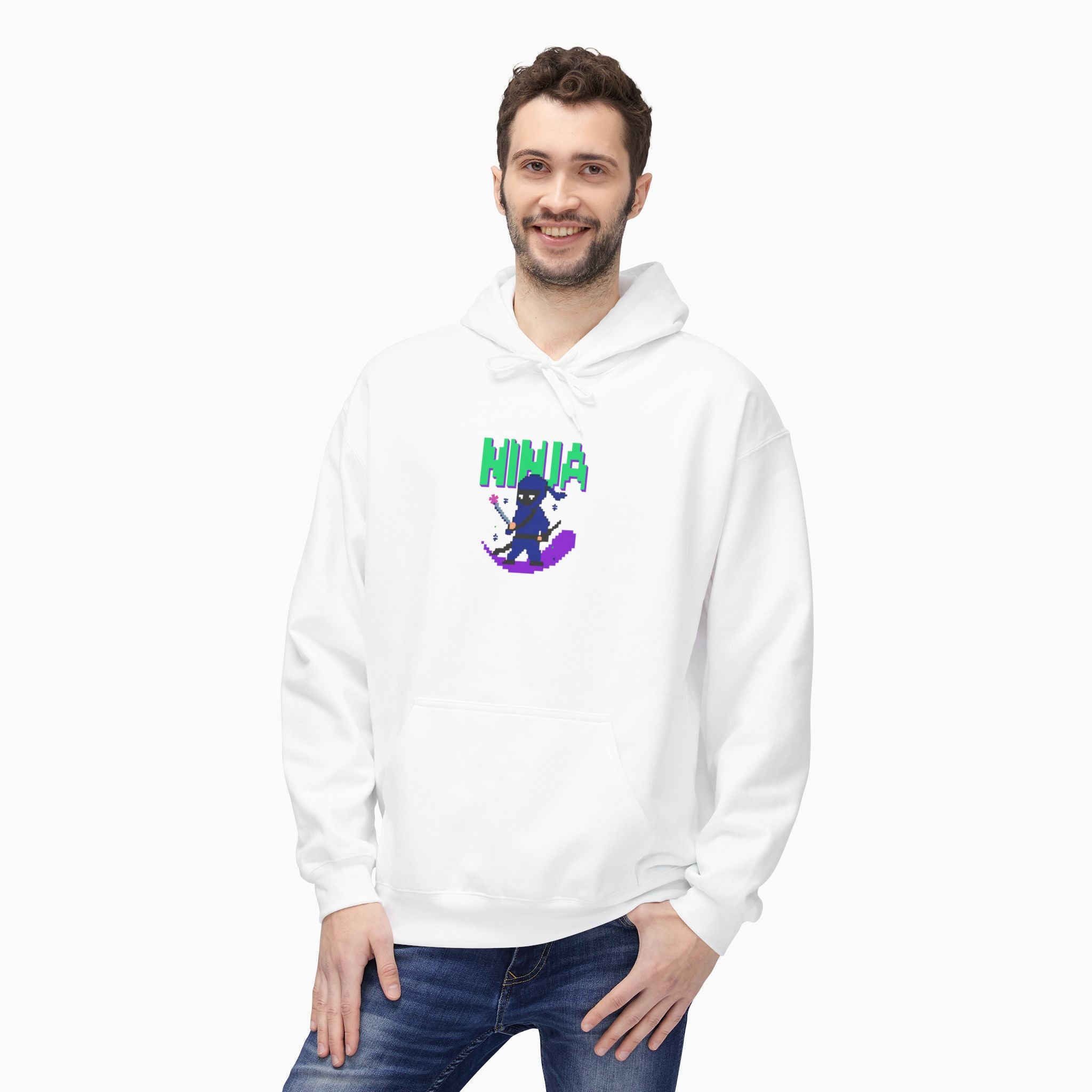 Pixel Ninja Unisex Hoodie