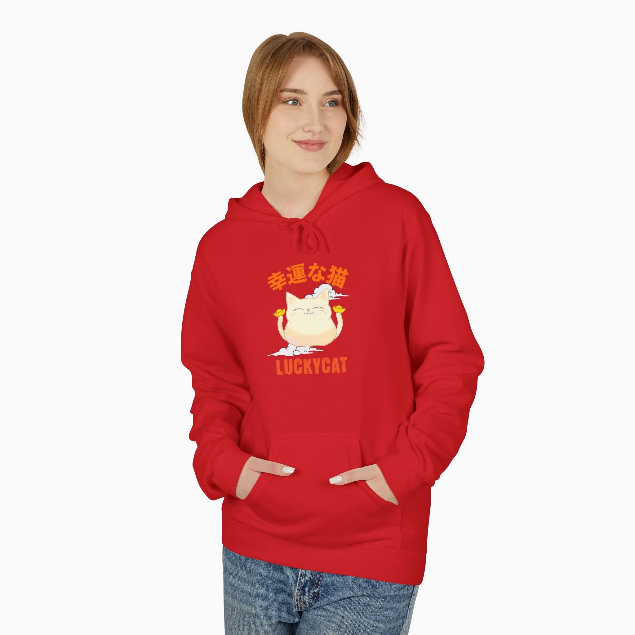 Lucky Cat Unisex Hoodie