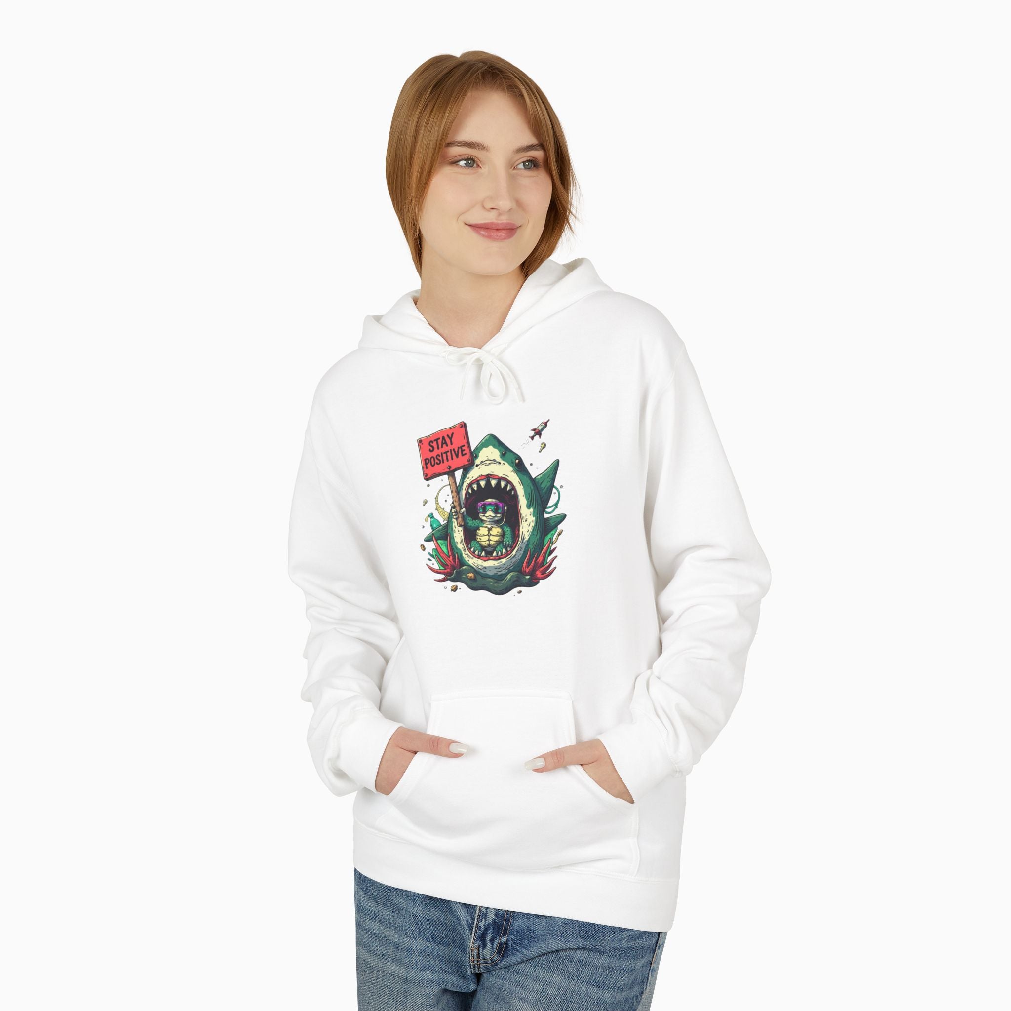 Stay Positive Unisex Hoodie