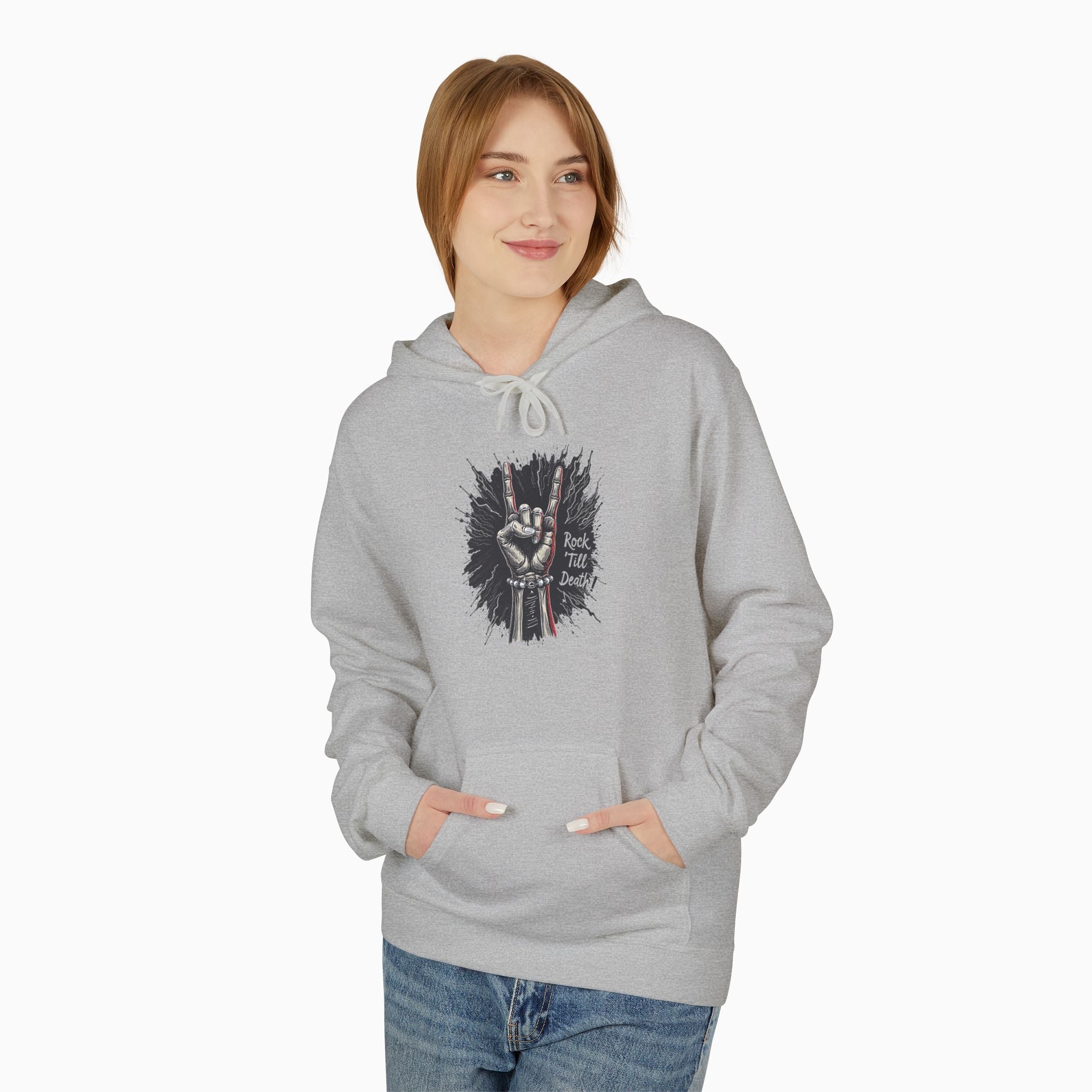 Rock and Roll Till Death Unisex Hoodie