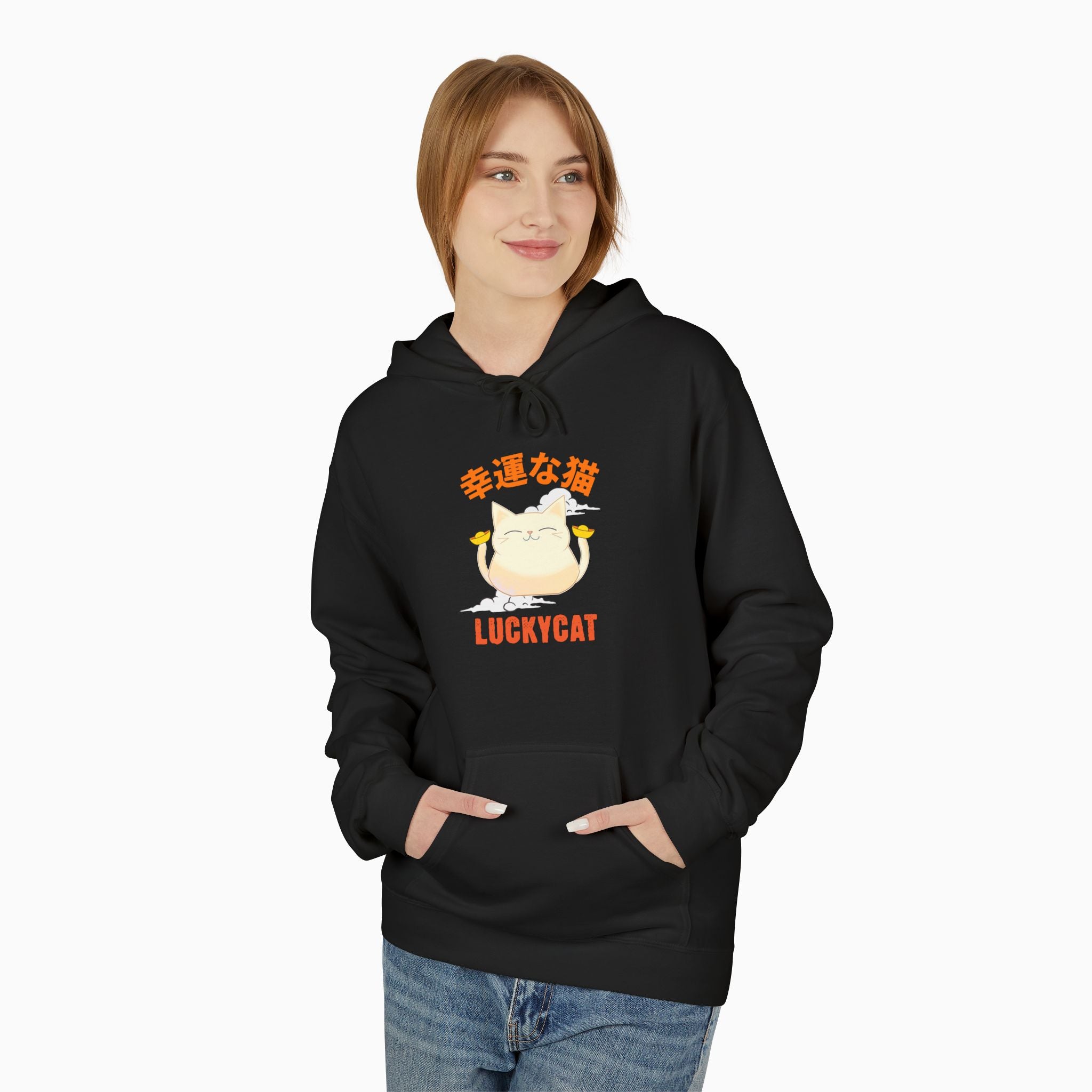 Lucky Cat Unisex Hoodie