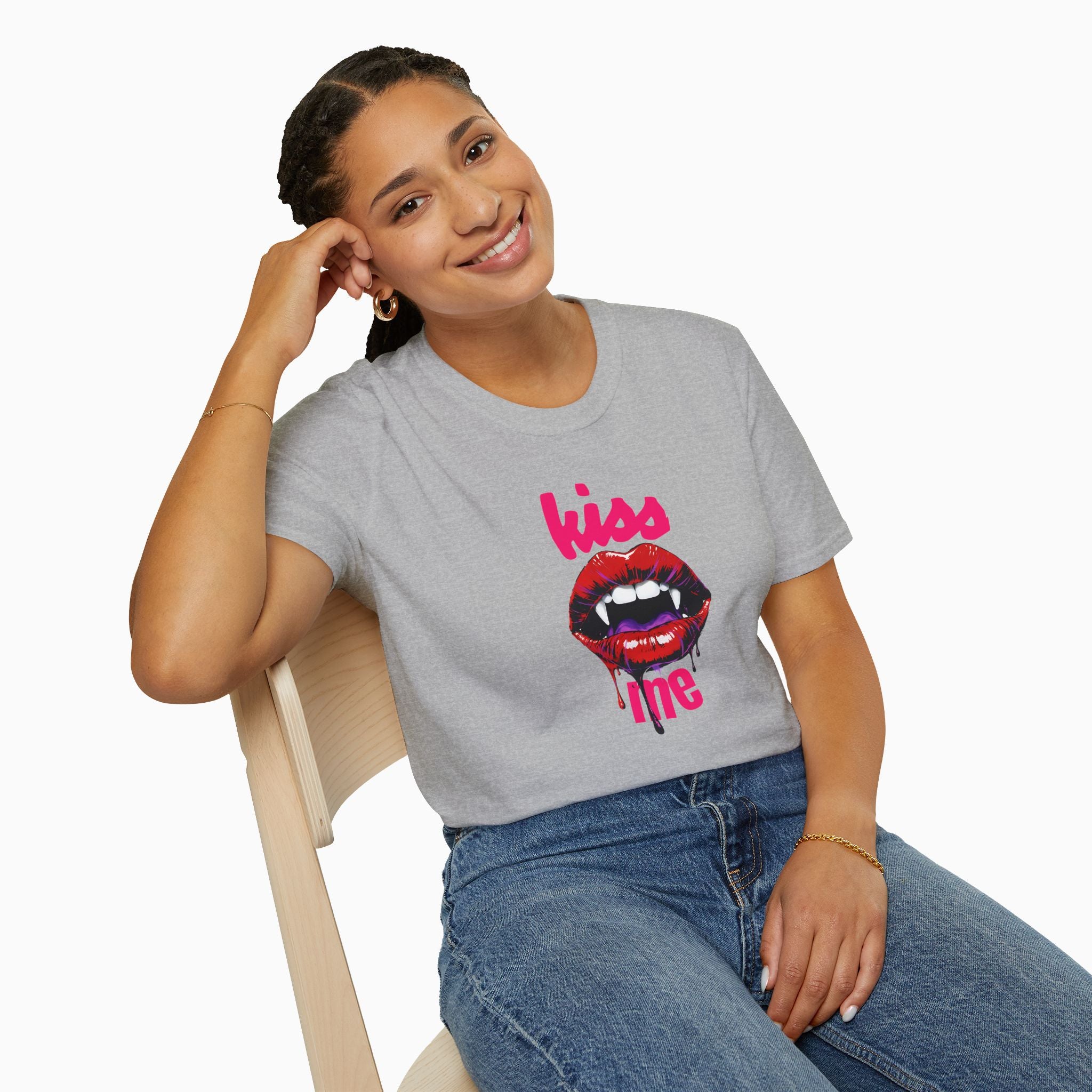 Kiss Me Vampire Unisex T-Shirt