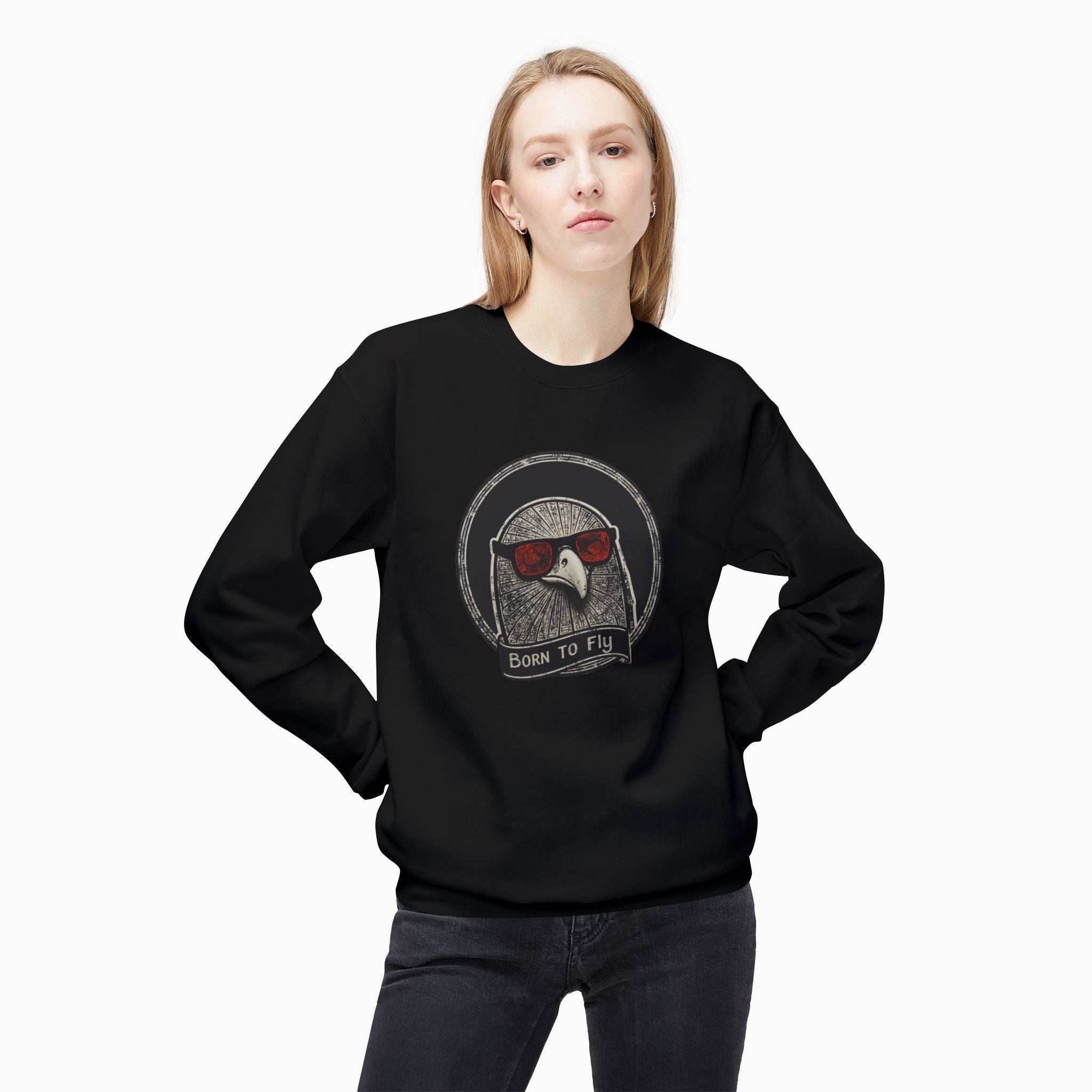 Born To Fly Eagle Unisex Sweatshirt