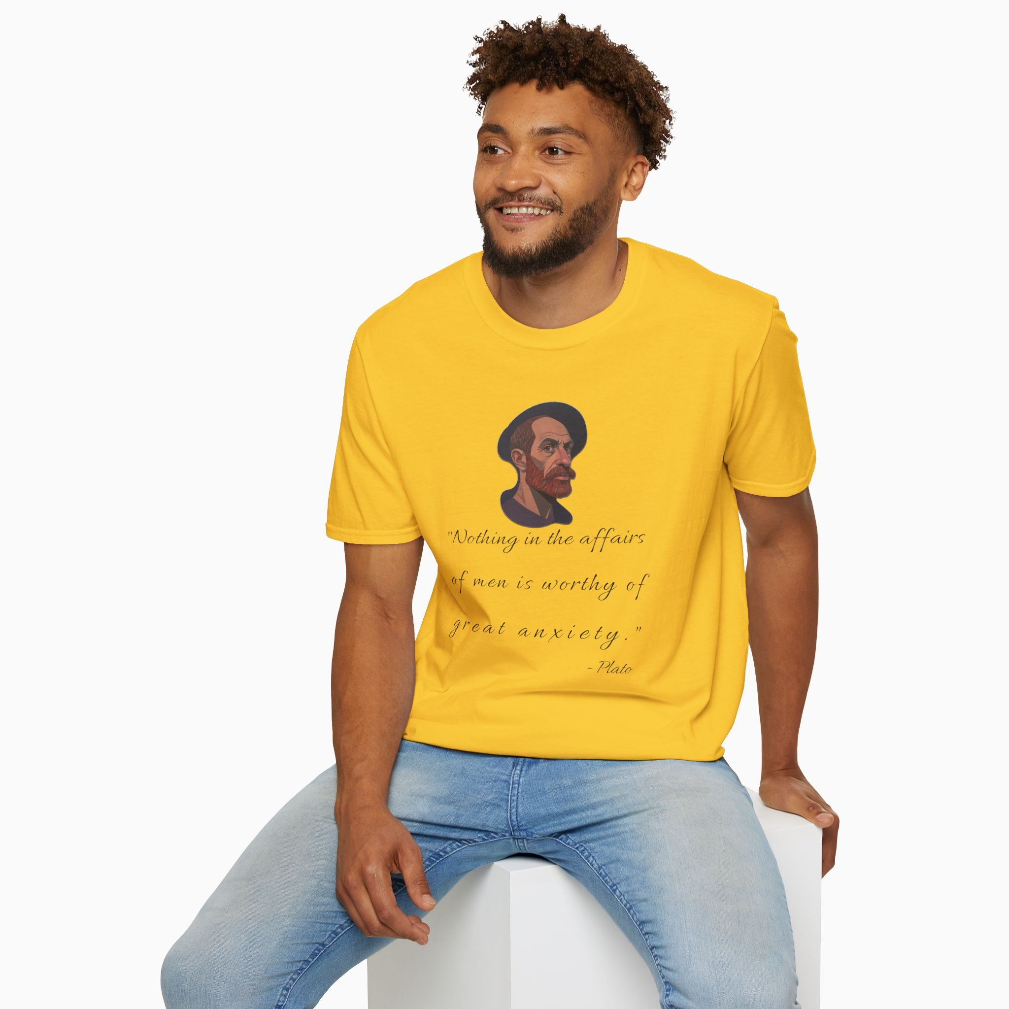 Plato LIfe Advice Unisex T-shirt