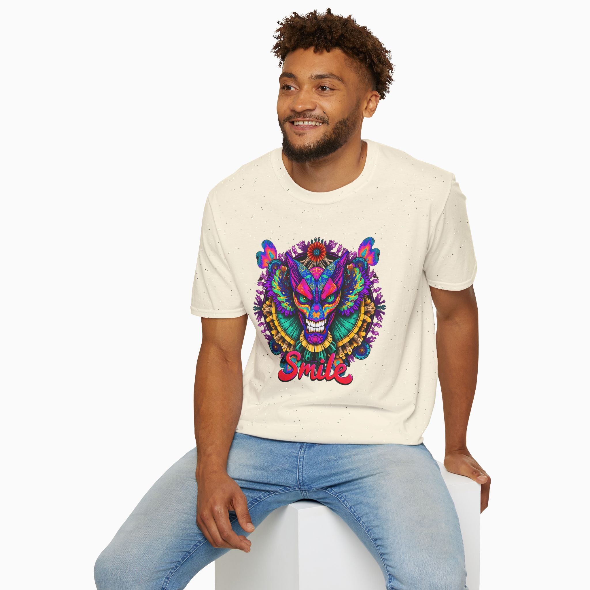 Dragon Smile Pixel Art Unisex T-Shirt