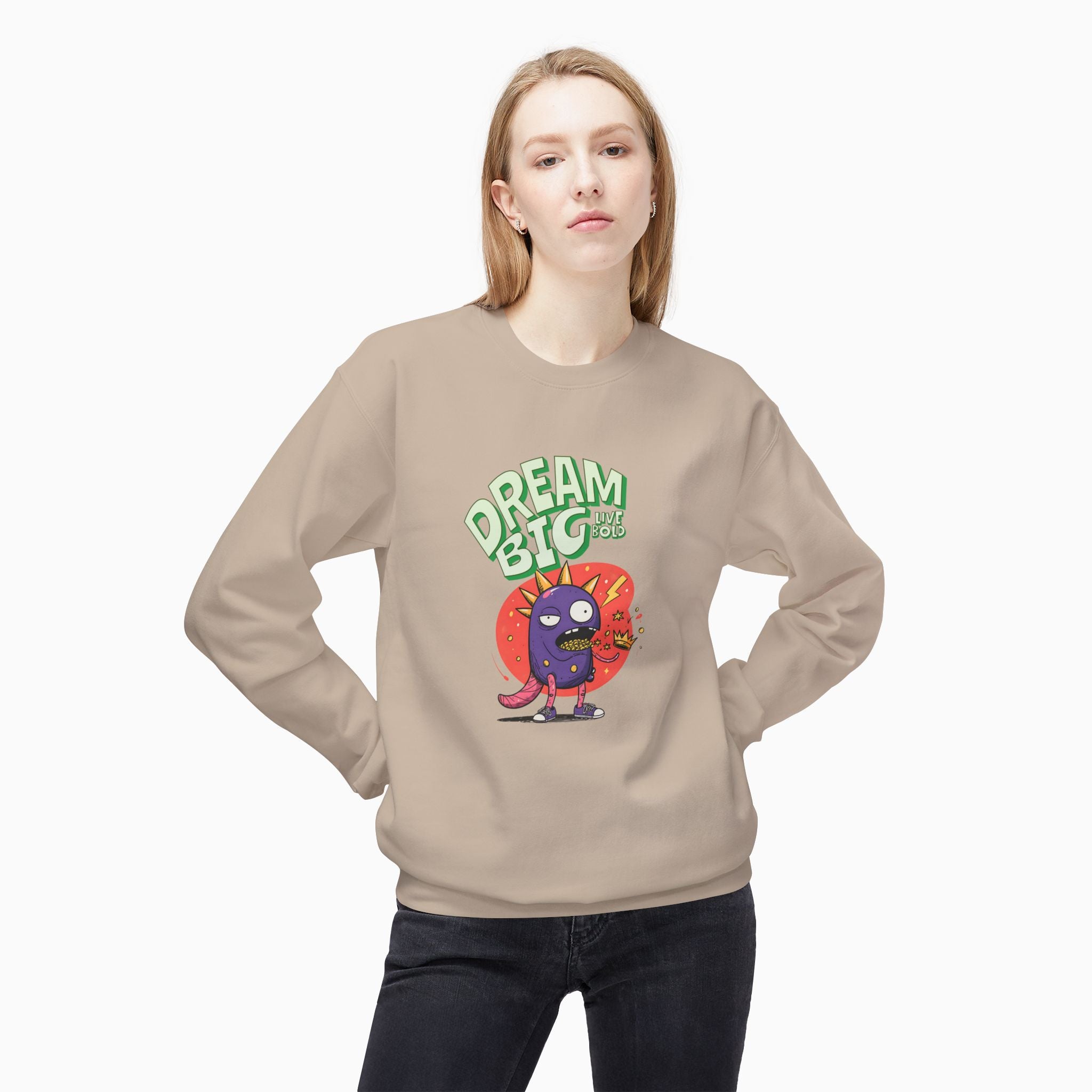 Dream Big, Live Bold Unisex Sweatshirt