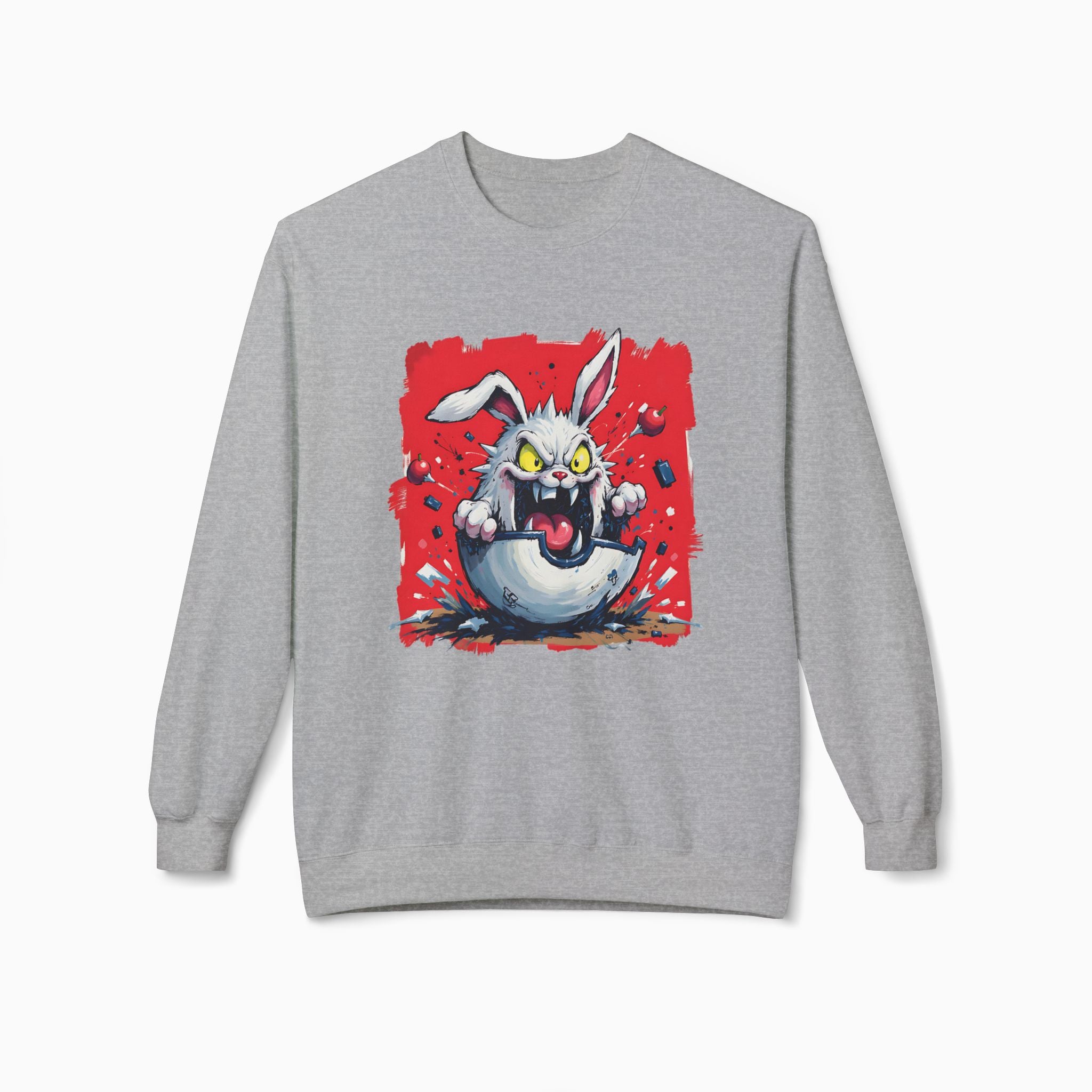 Crazy Rabbit Poké Ball Unisex Sweatshirt