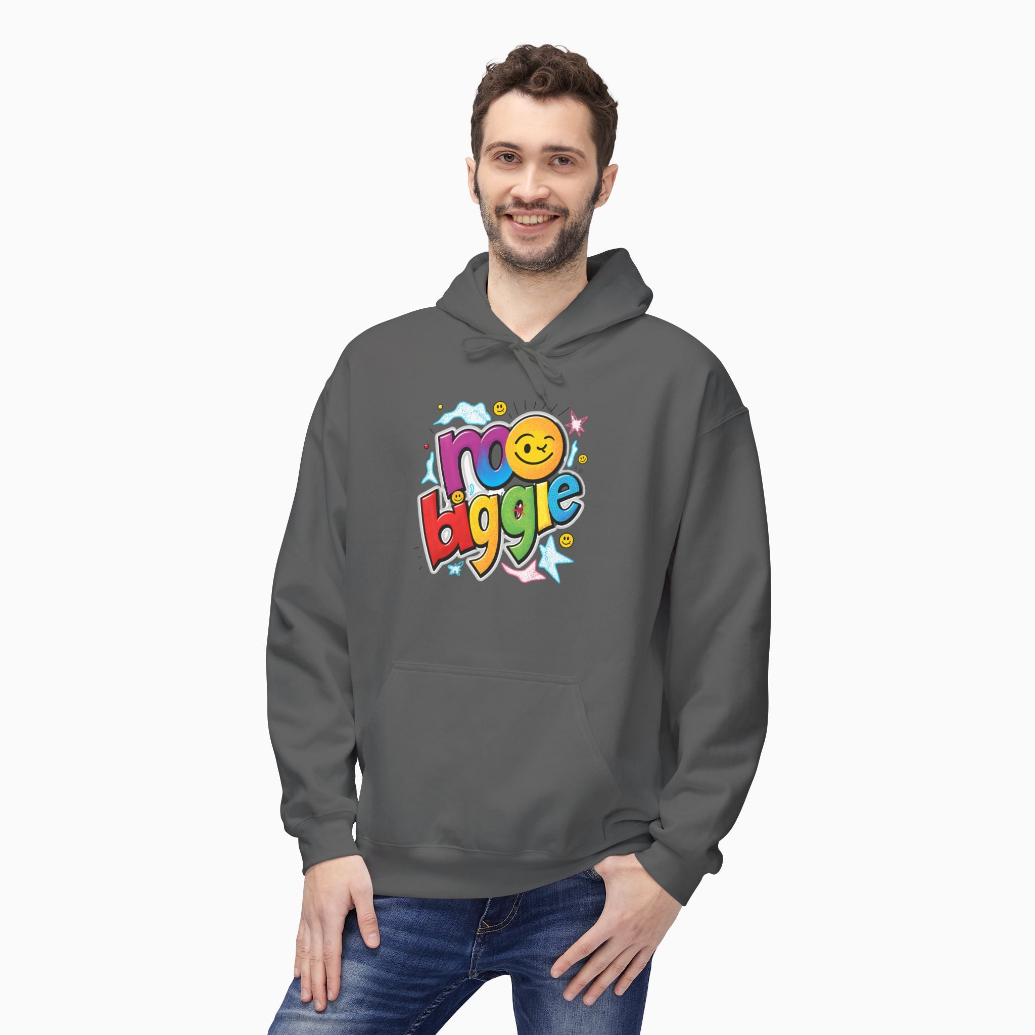 Emoji & No Biggie Unisex Hoodie