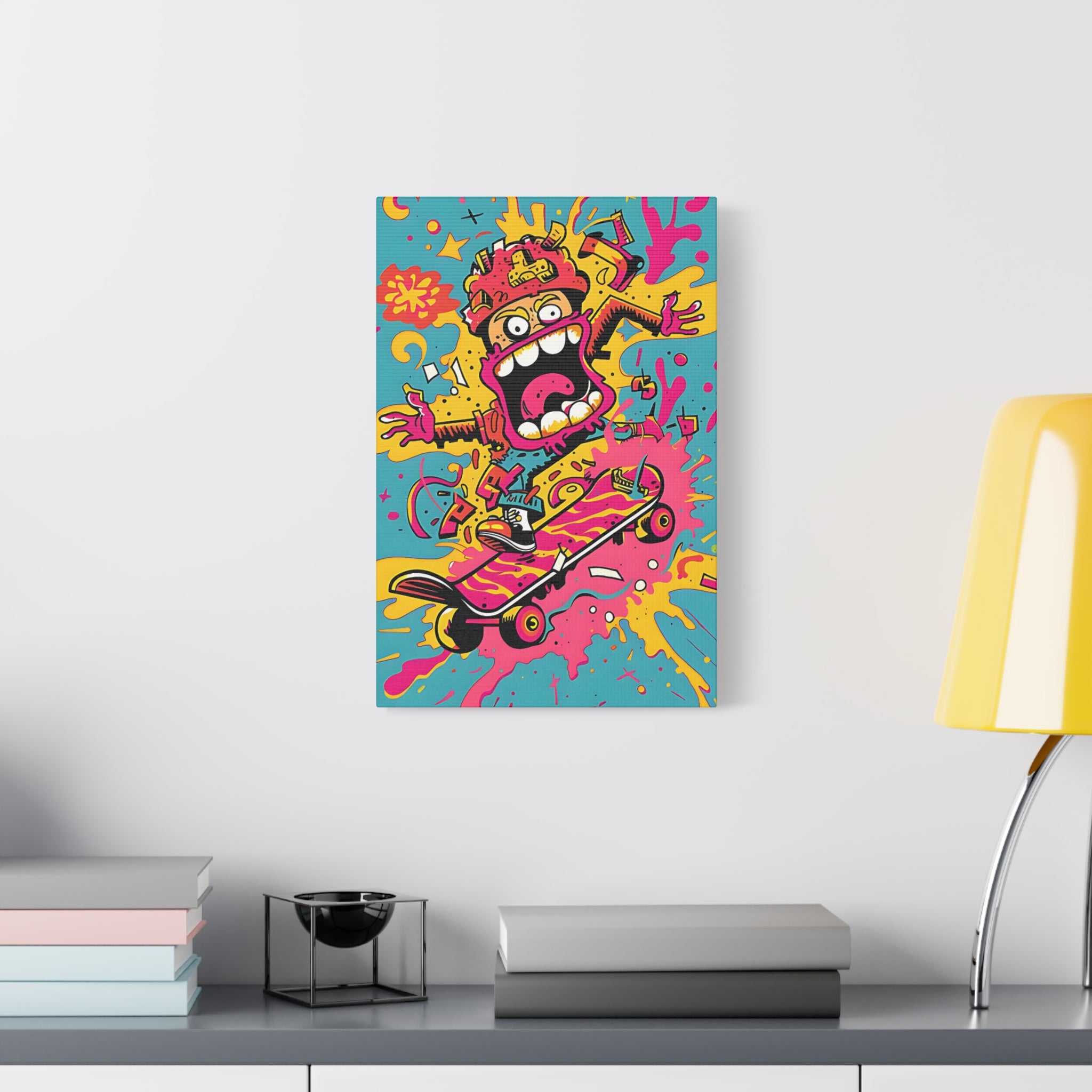 Skateboarder Canvas Print