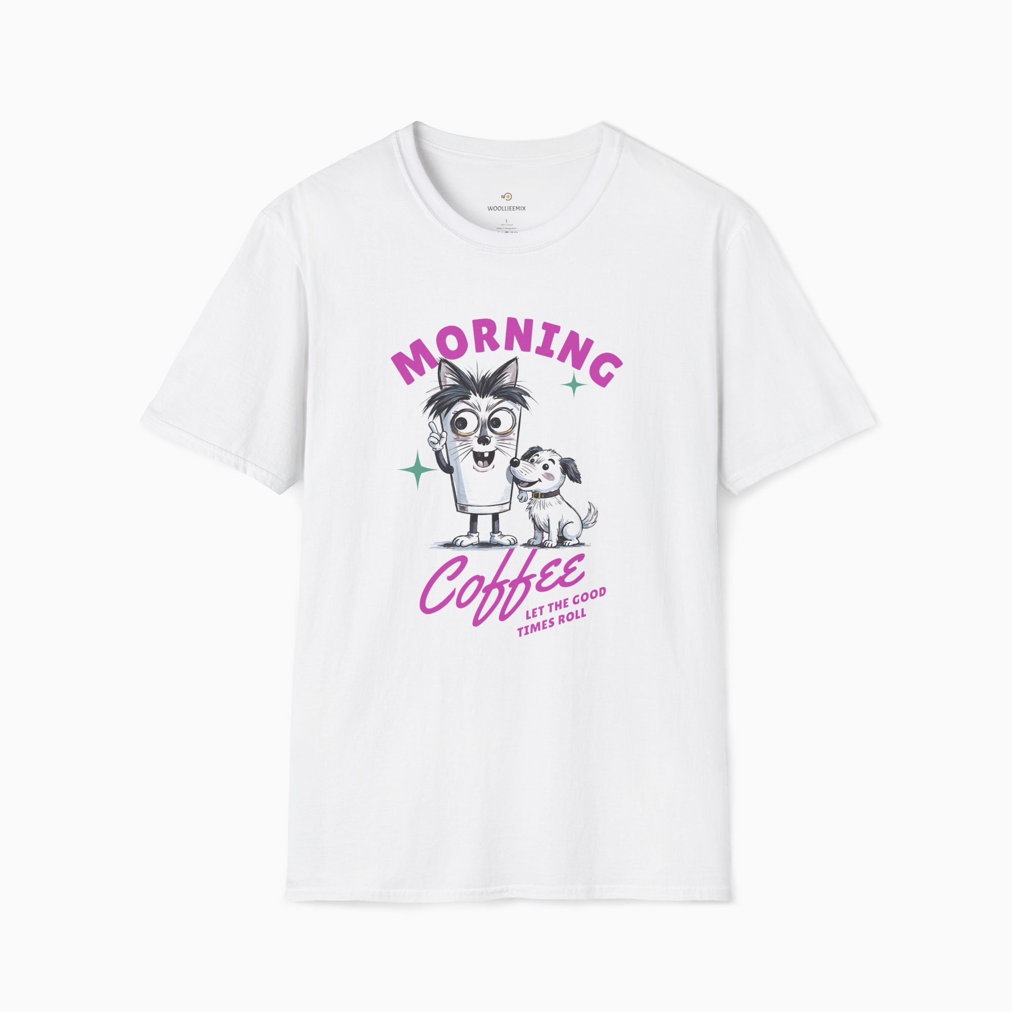 Morning Coffee, Let The Good Times Roll Unisex T-Shirt