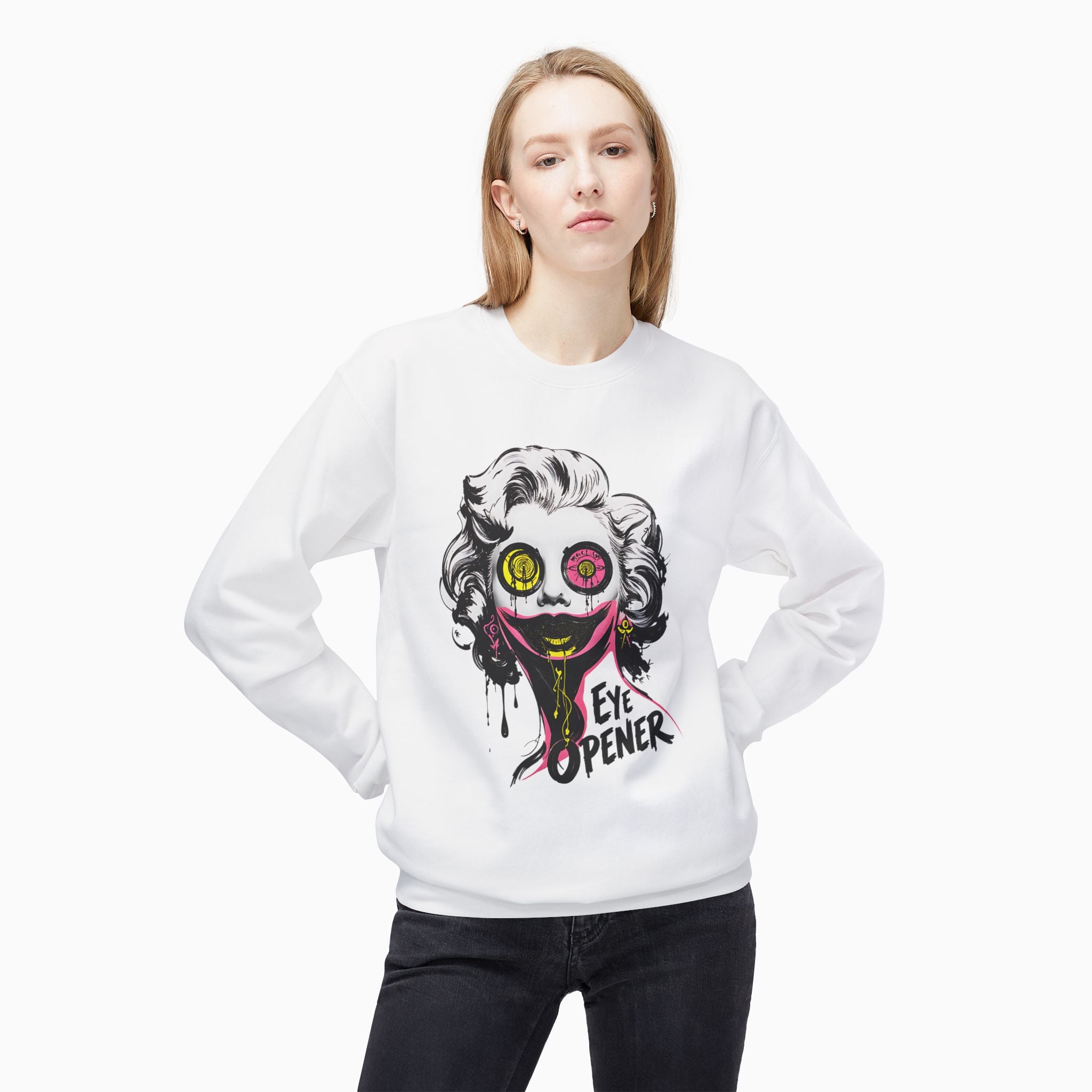 Marilyn Monroe Eye Opener Unisex Sweatshirt