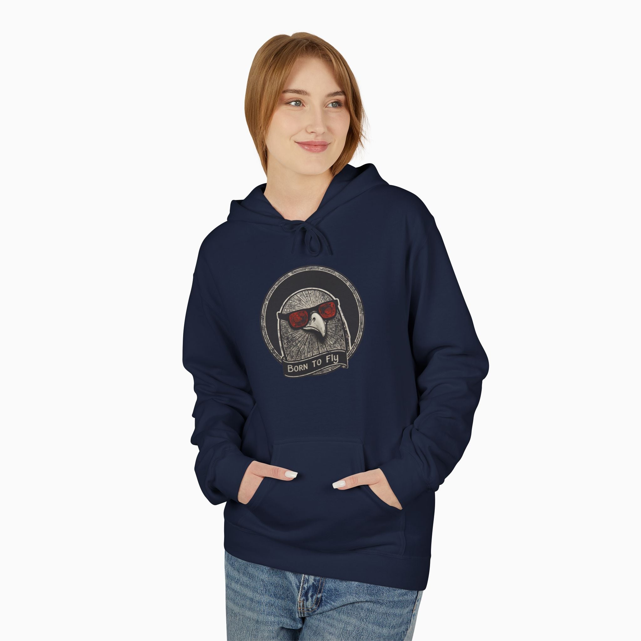 Born To Fly Eagle Unisex Hoodie