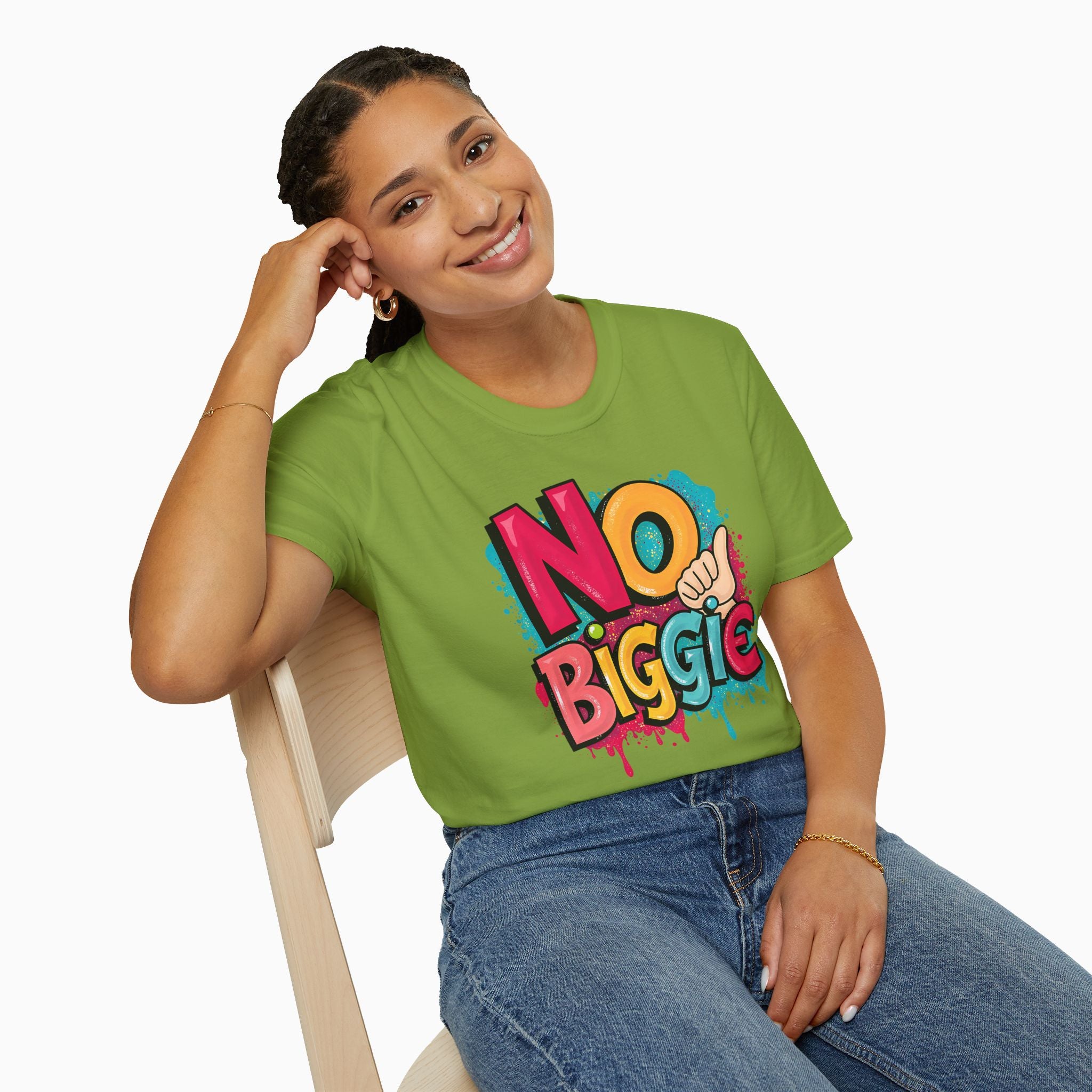 Thumbs Up & No Biggie Unisex T-Shirt