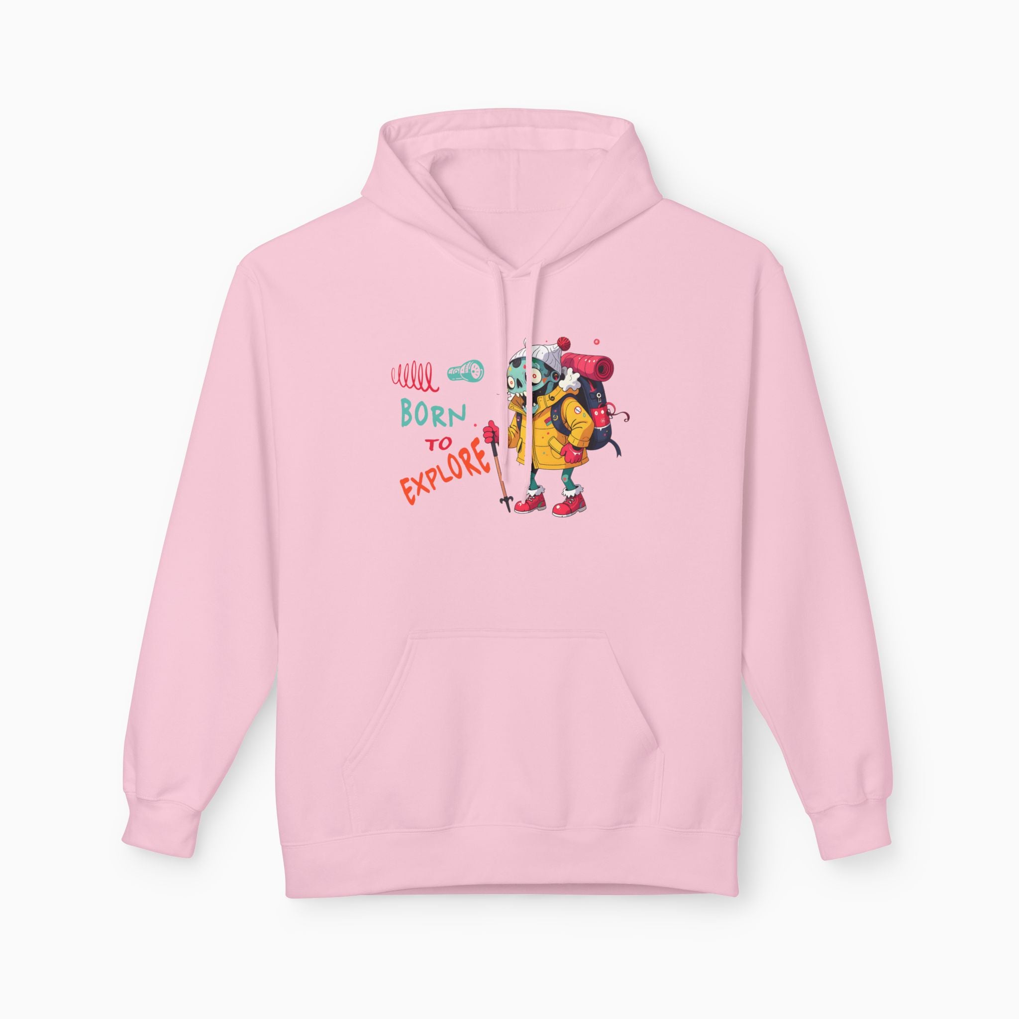 Born To Explore Zombie Unisex Hoodie