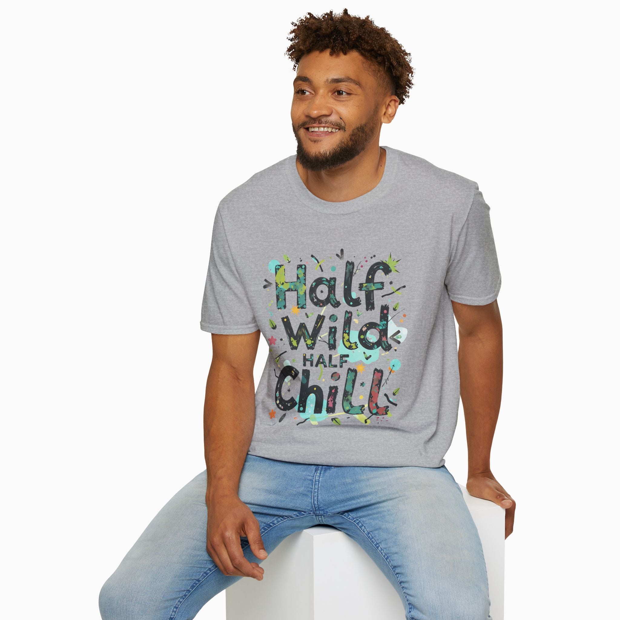 Half Wild, Half Chill Unisex T-Shirt