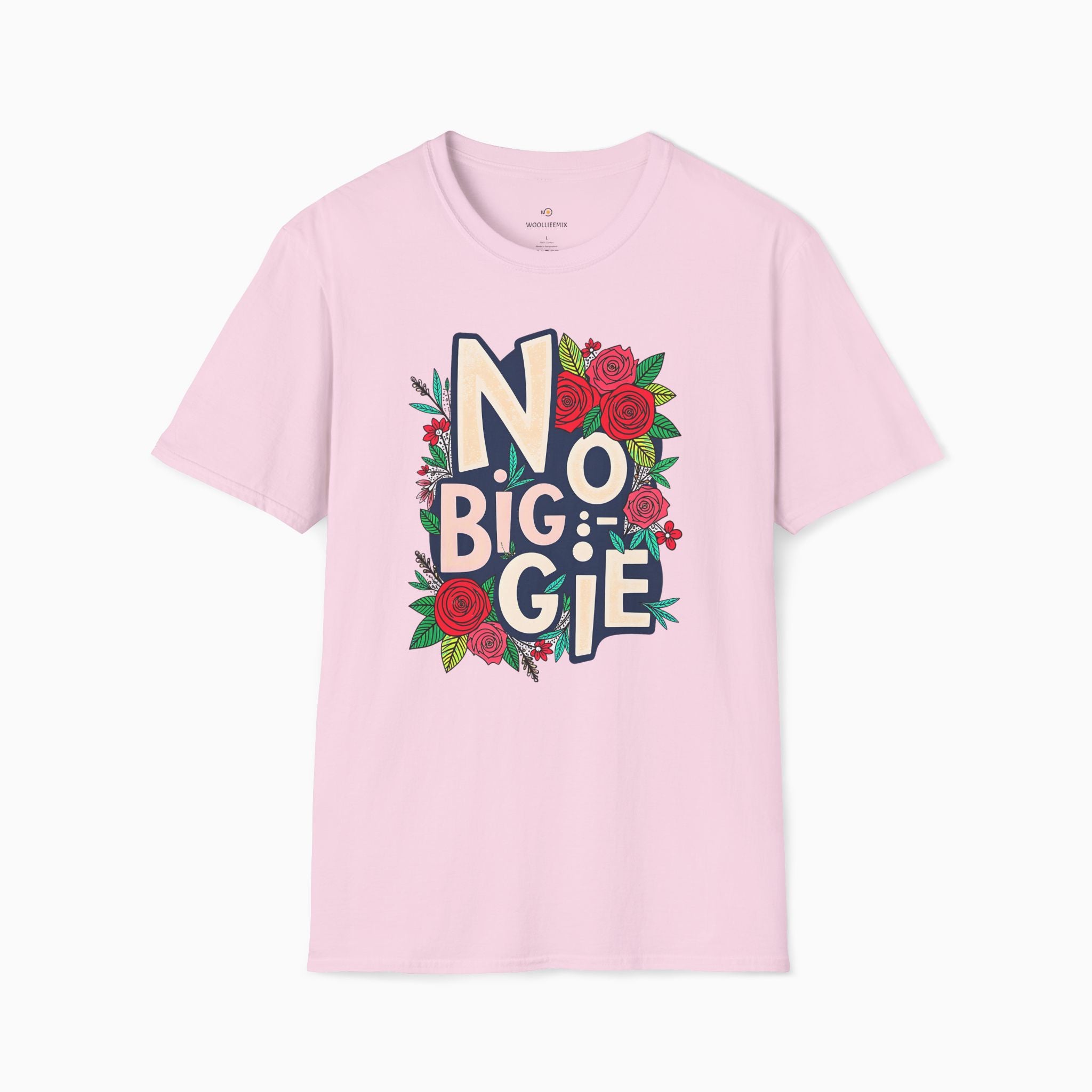 No Biggie With Floral Art  Unisex T-Shirt