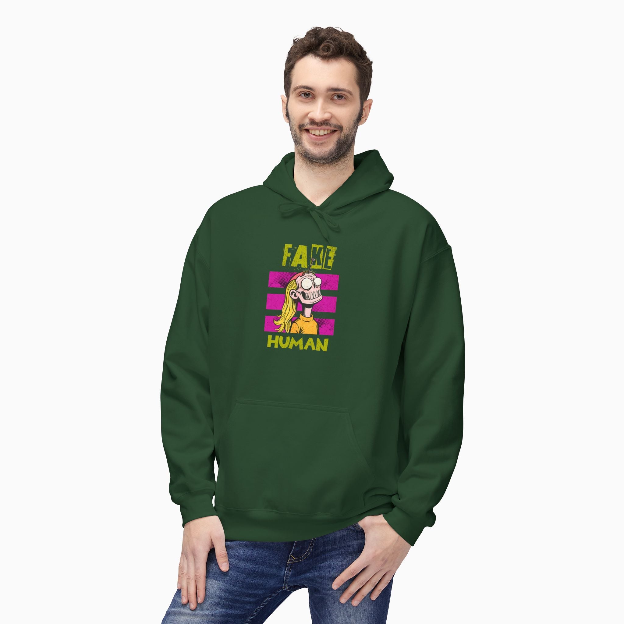 Fake Human Unisex Hoodie