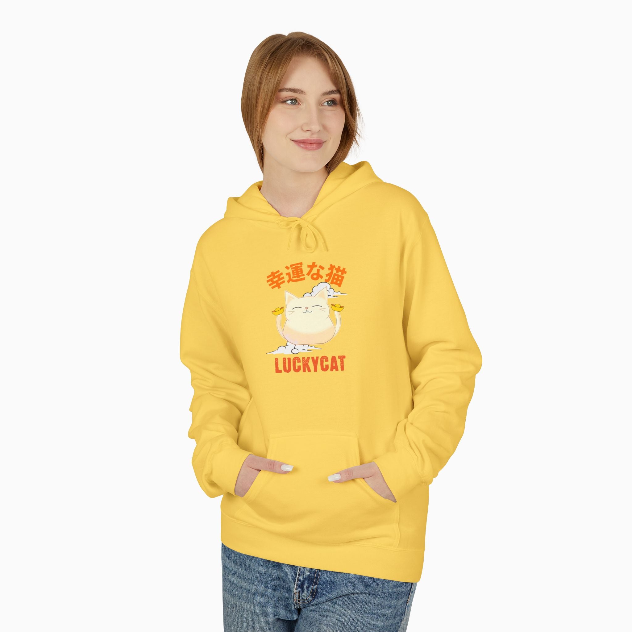 Lucky Cat Unisex Hoodie