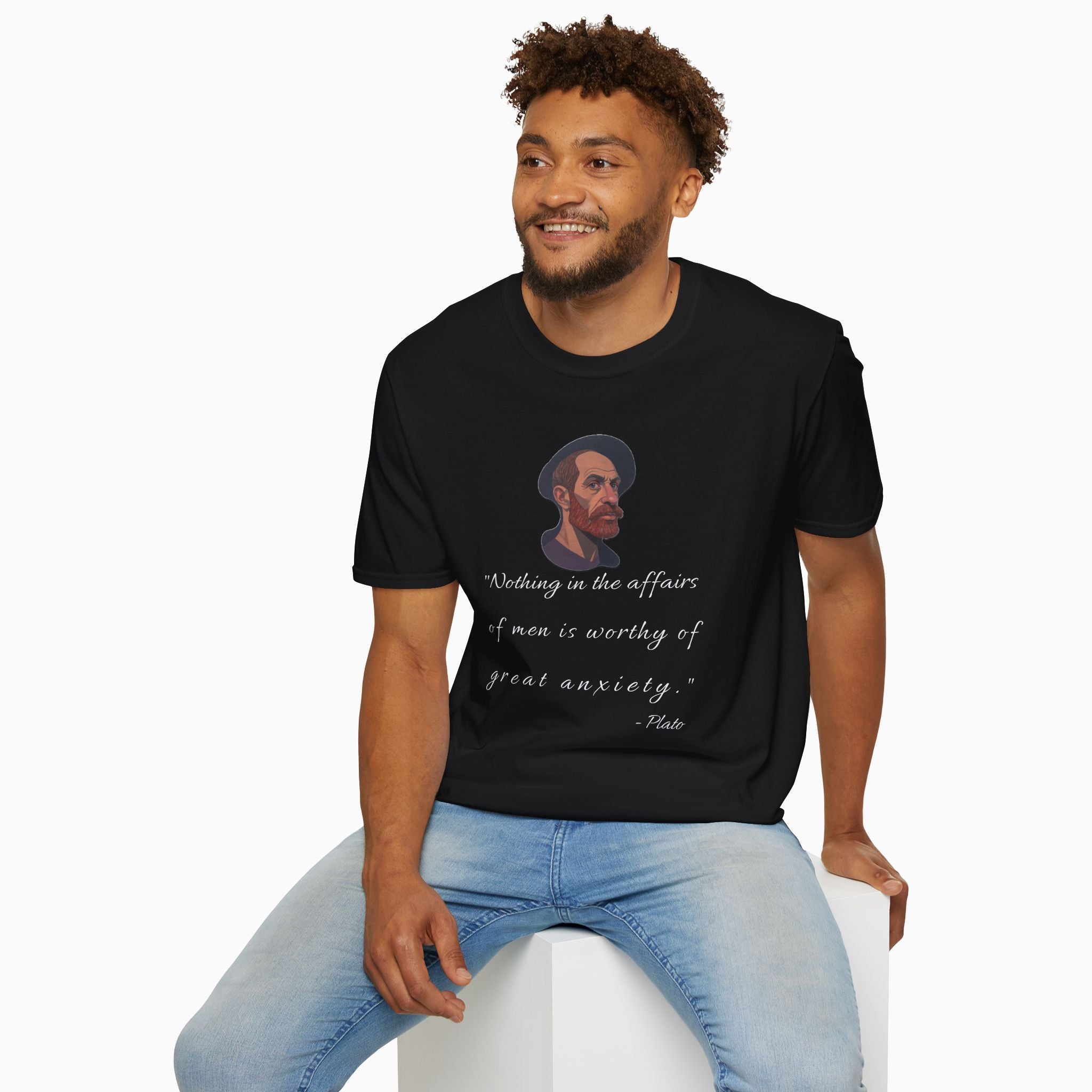 Plato LIfe Advice Unisex T-shirt