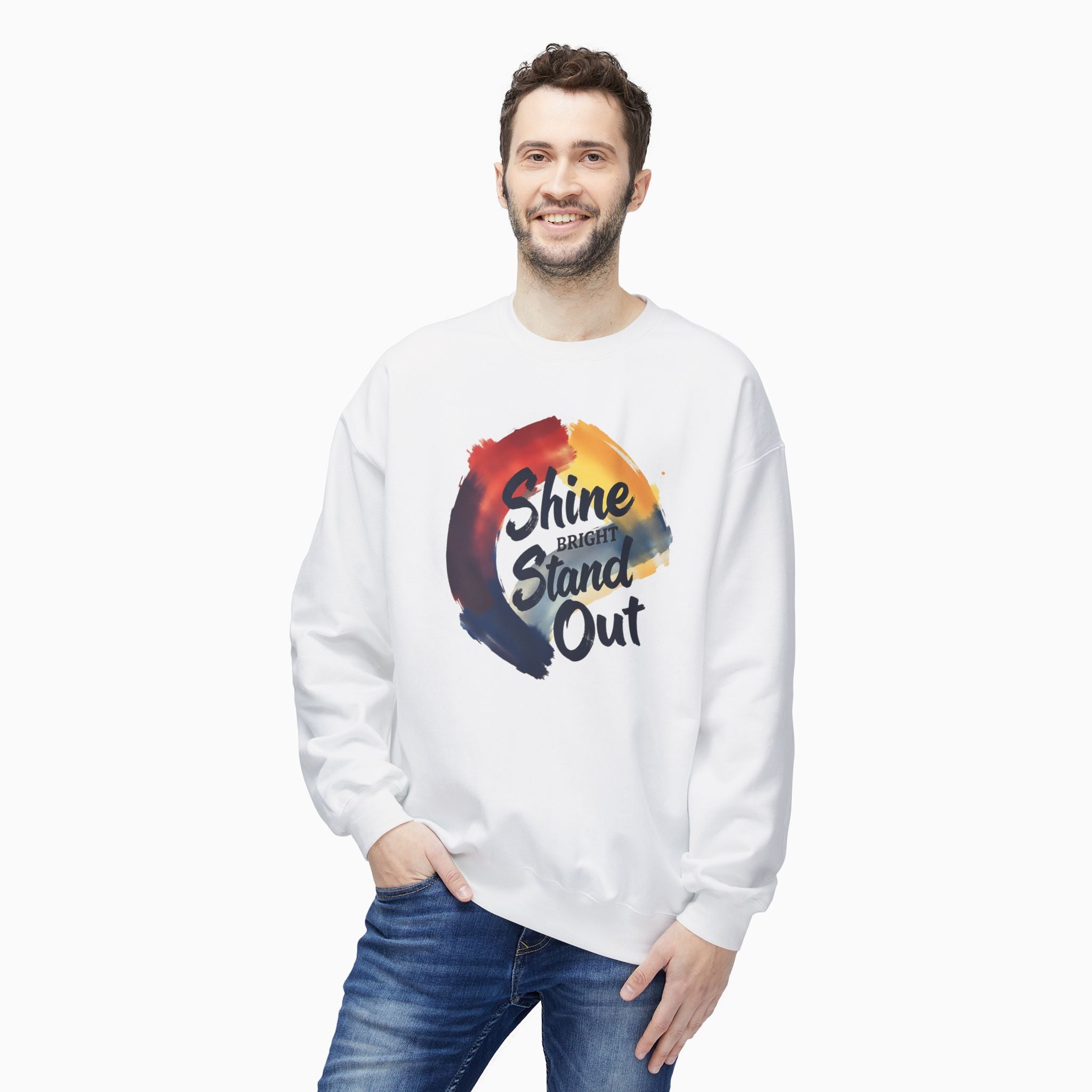 Shine Bright, Stand Out Unisex Sweatshirt