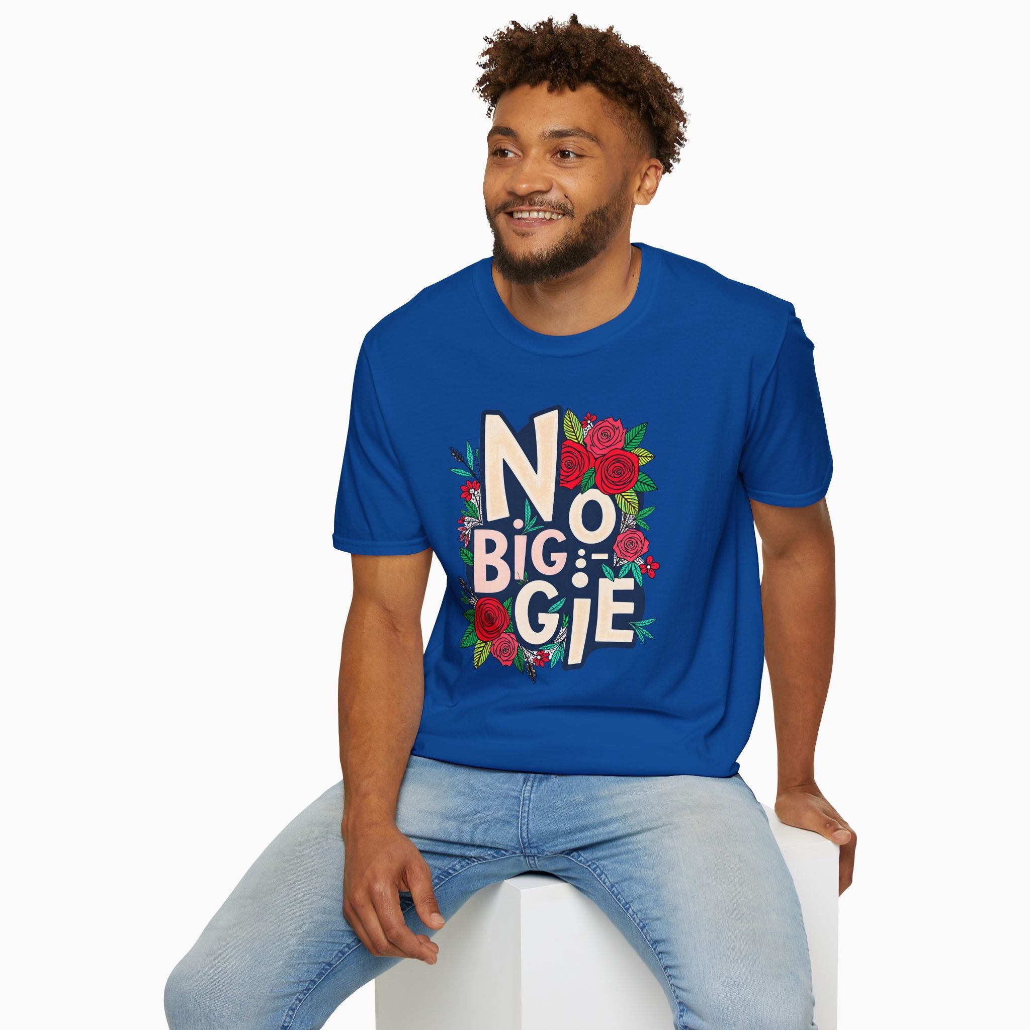 No Biggie With Floral Art  Unisex T-Shirt