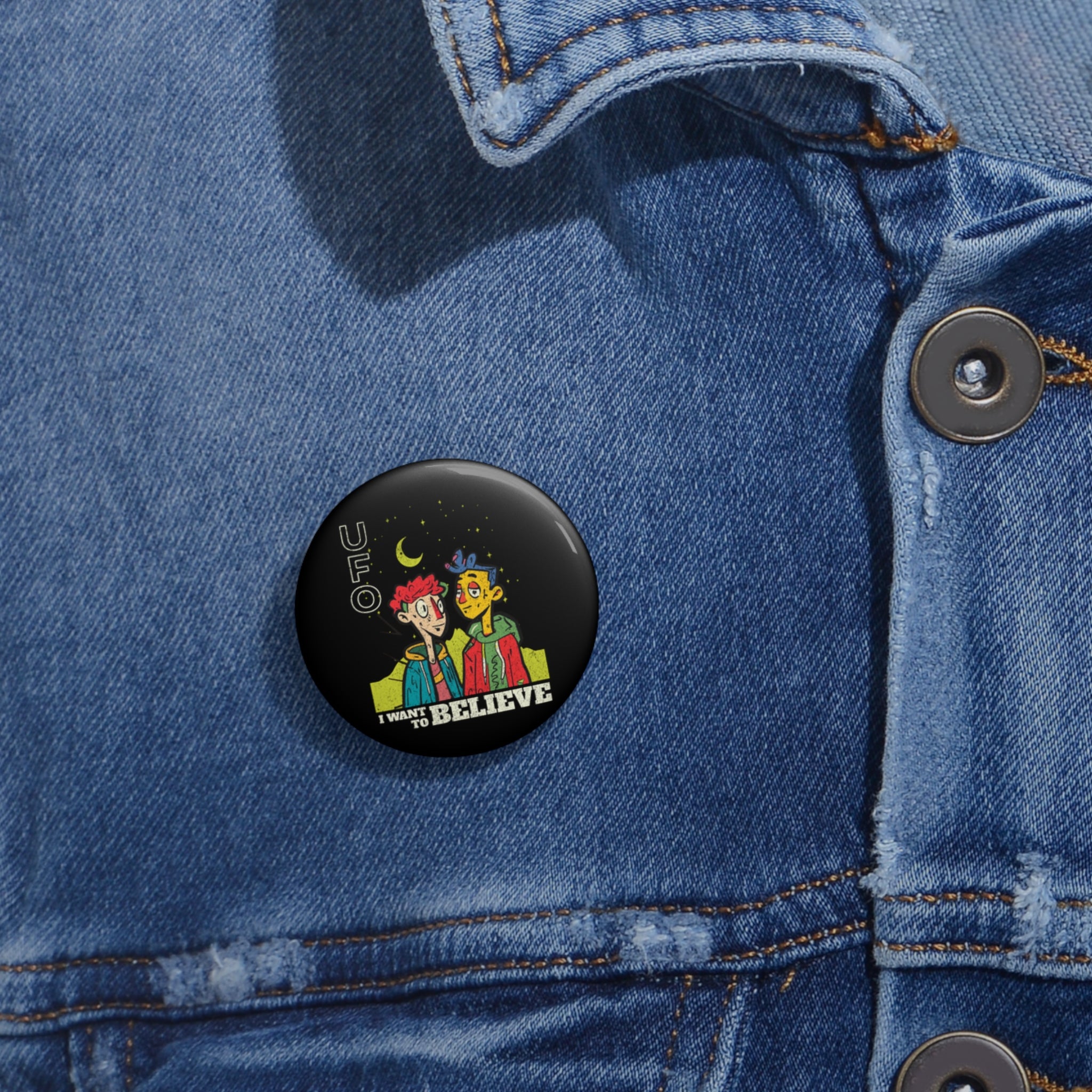 I want to believe UFO Pin