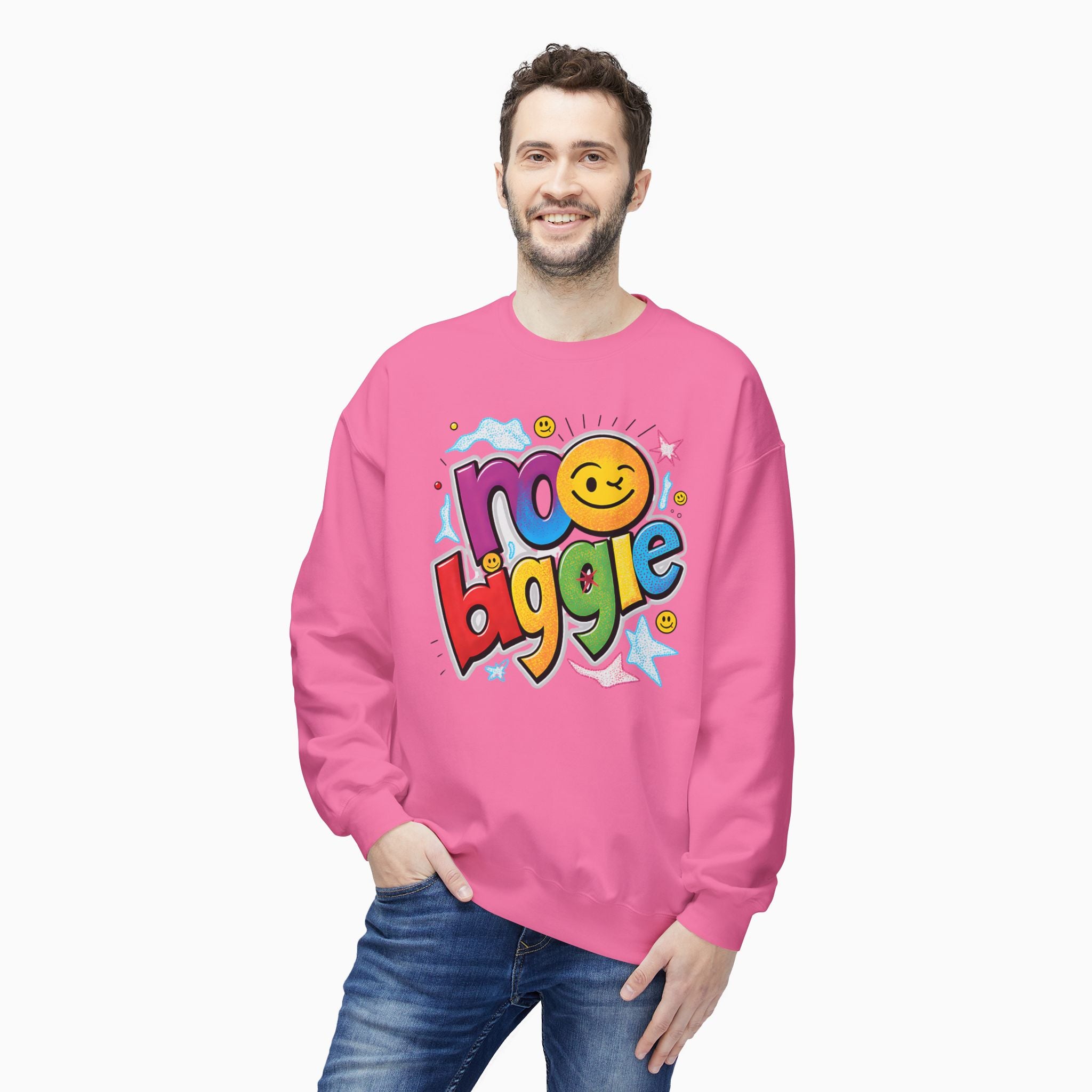 Emoji & No Biggie Unisex Sweatshirt