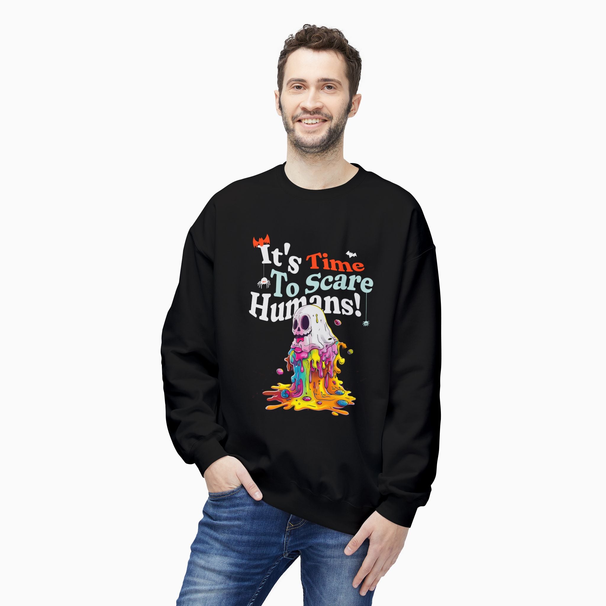 BOO! It's time to Scare People Unisex Sweatshirt