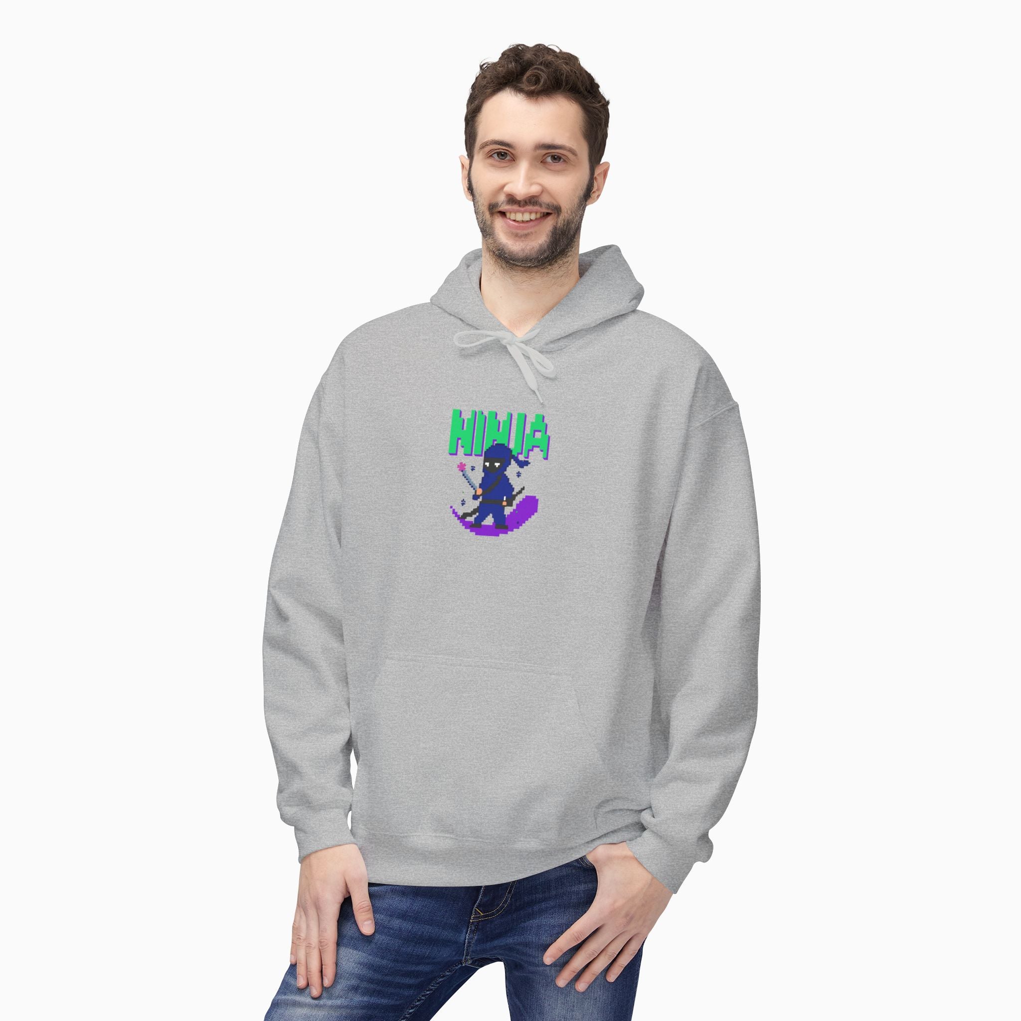 Pixel Ninja Unisex Hoodie