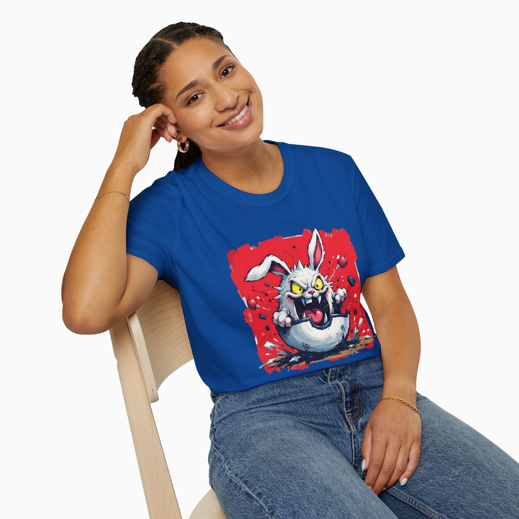 Crazy Rabbit Poké Ball Unisex T-Shirt