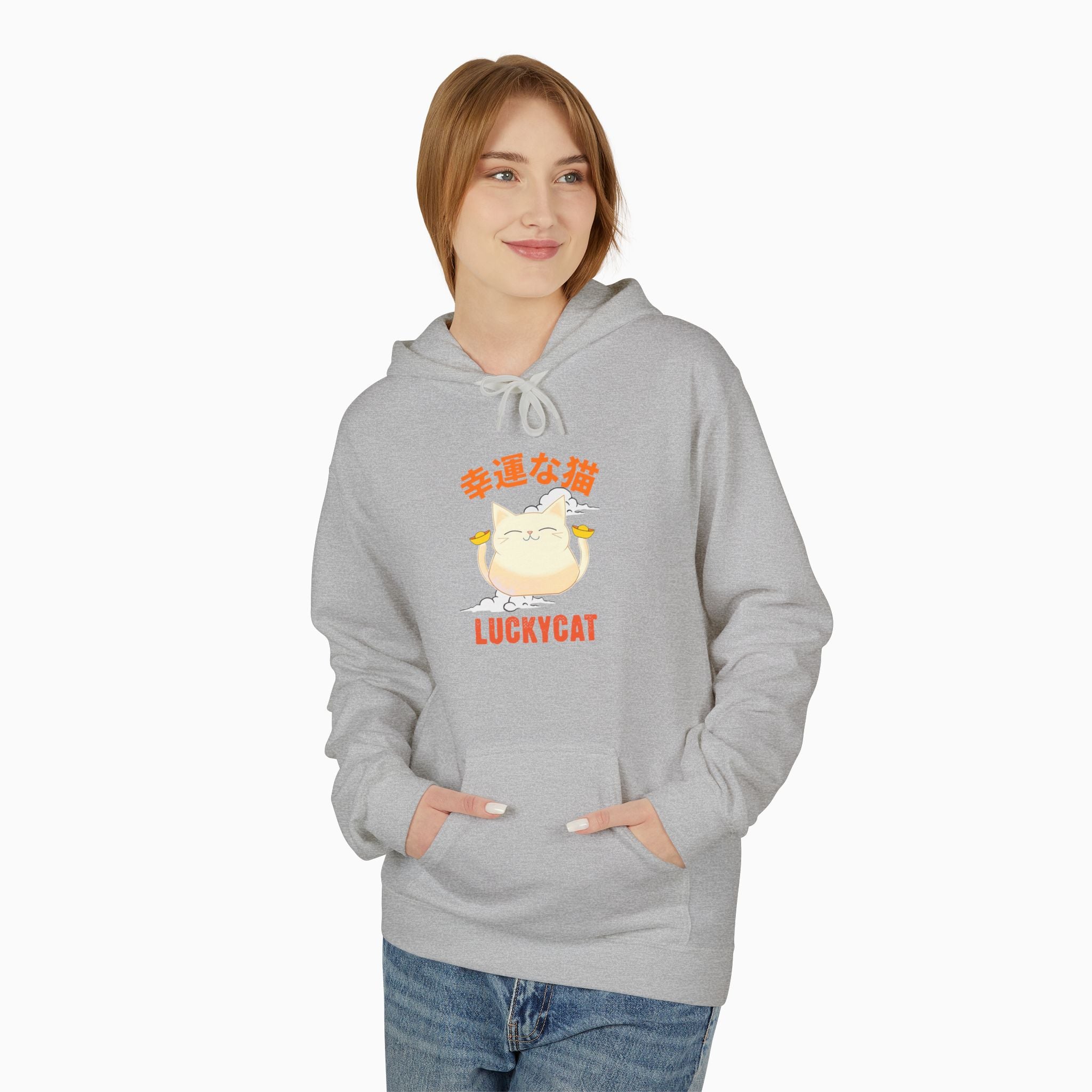 Lucky Cat Unisex Hoodie