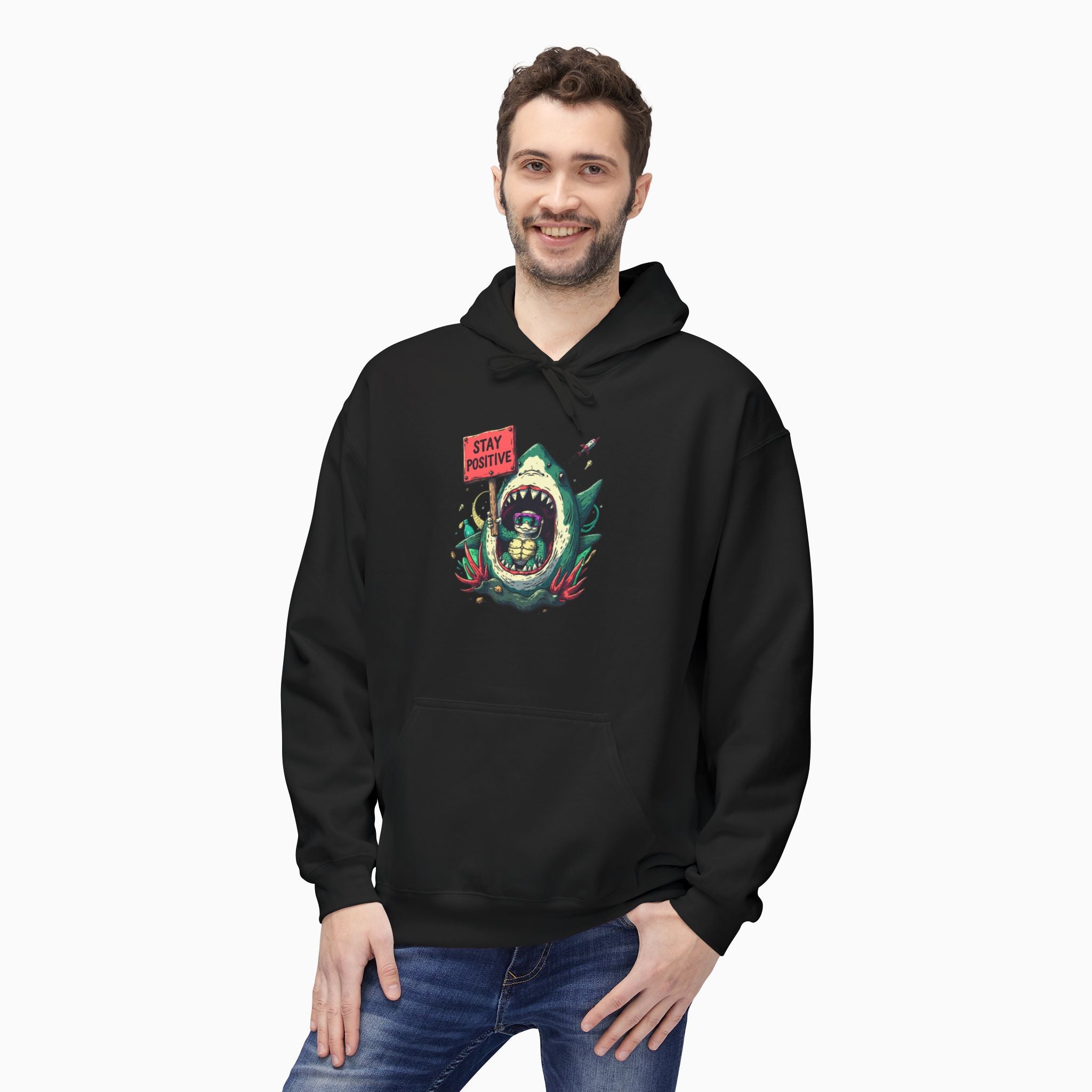 Stay Positive Unisex Hoodie