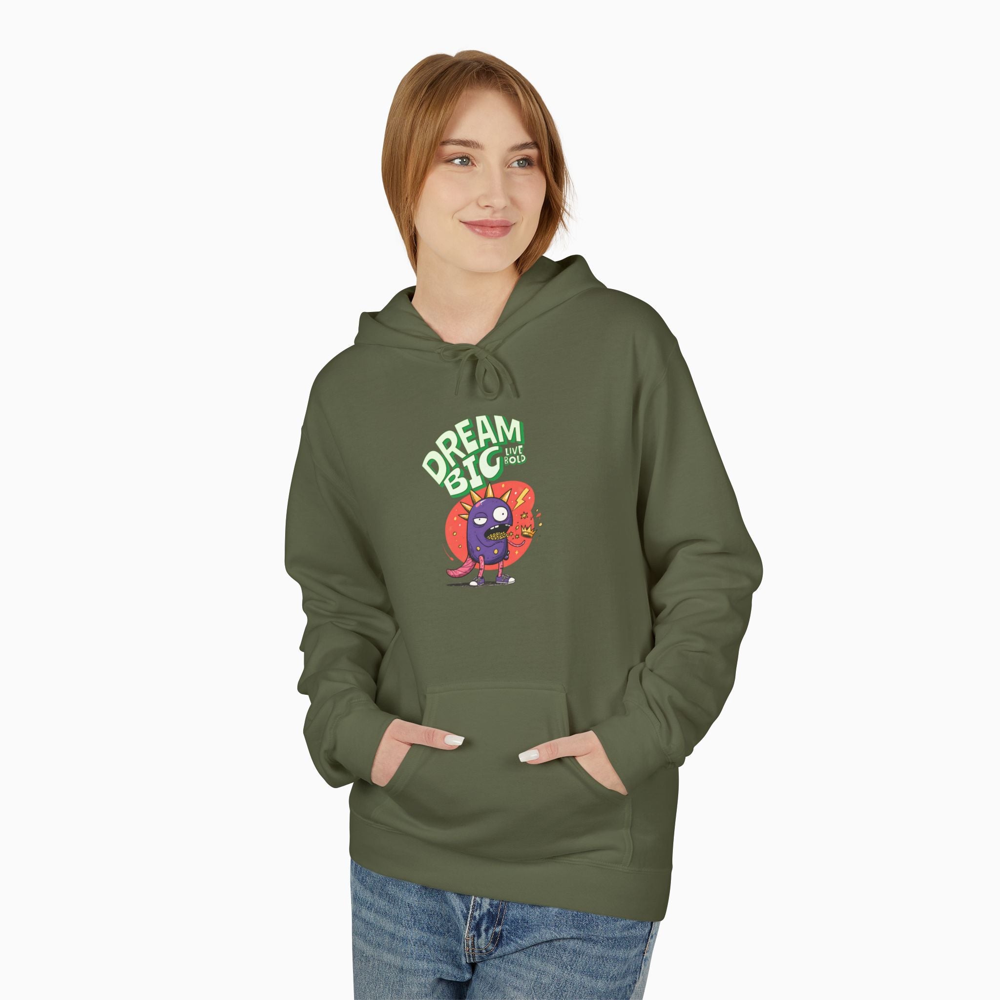 Dream Big, Live Bold Unisex Hoodie