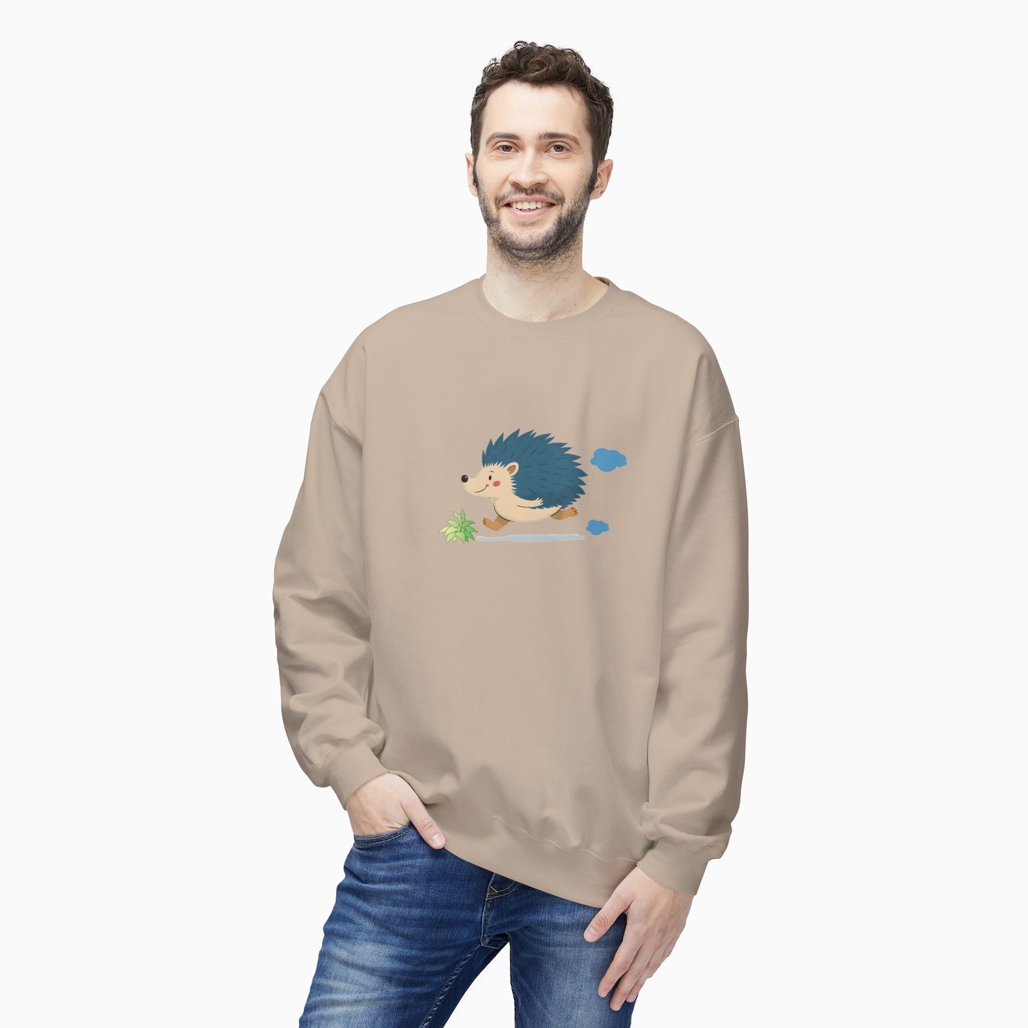 Cute Hedgehog Unisex Sweatshirt