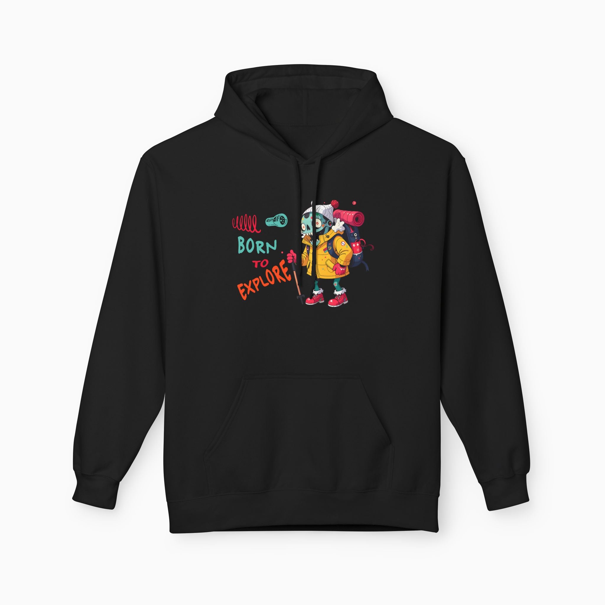 Born To Explore Zombie Unisex Hoodie