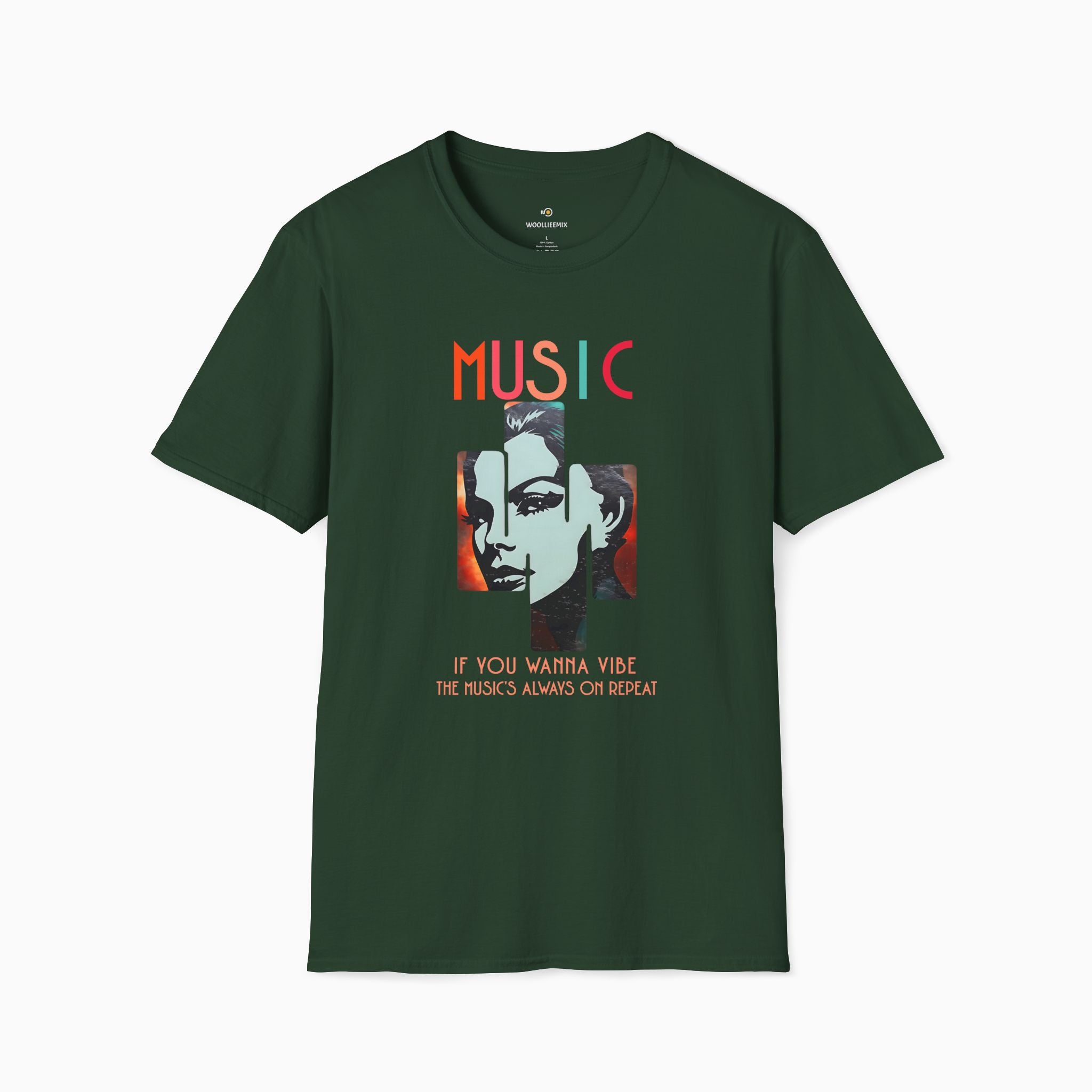 If You Wanna Vibe, The Music's Always On Repeat Unisex T-Shirt