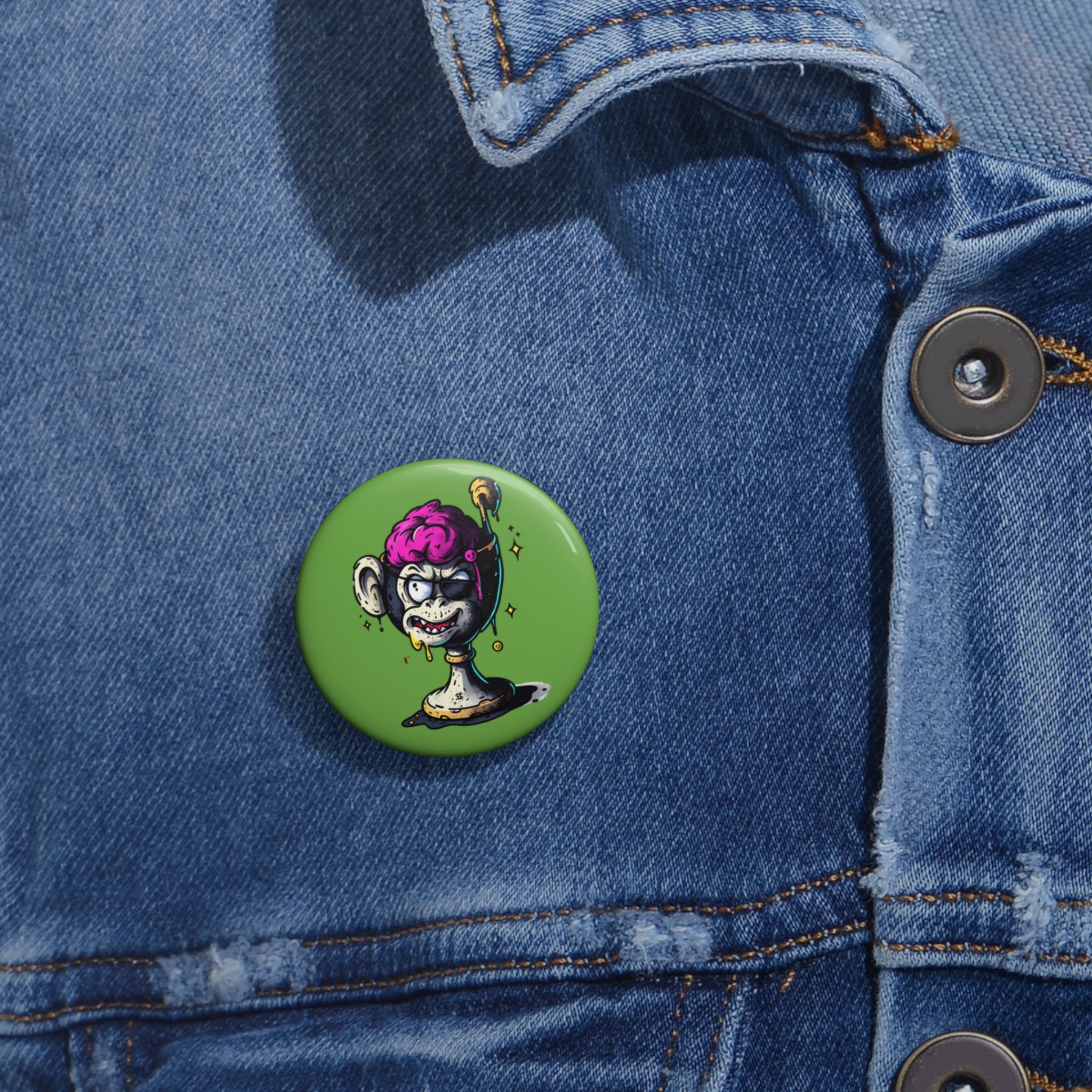 Monkey Mojito Mix Pin