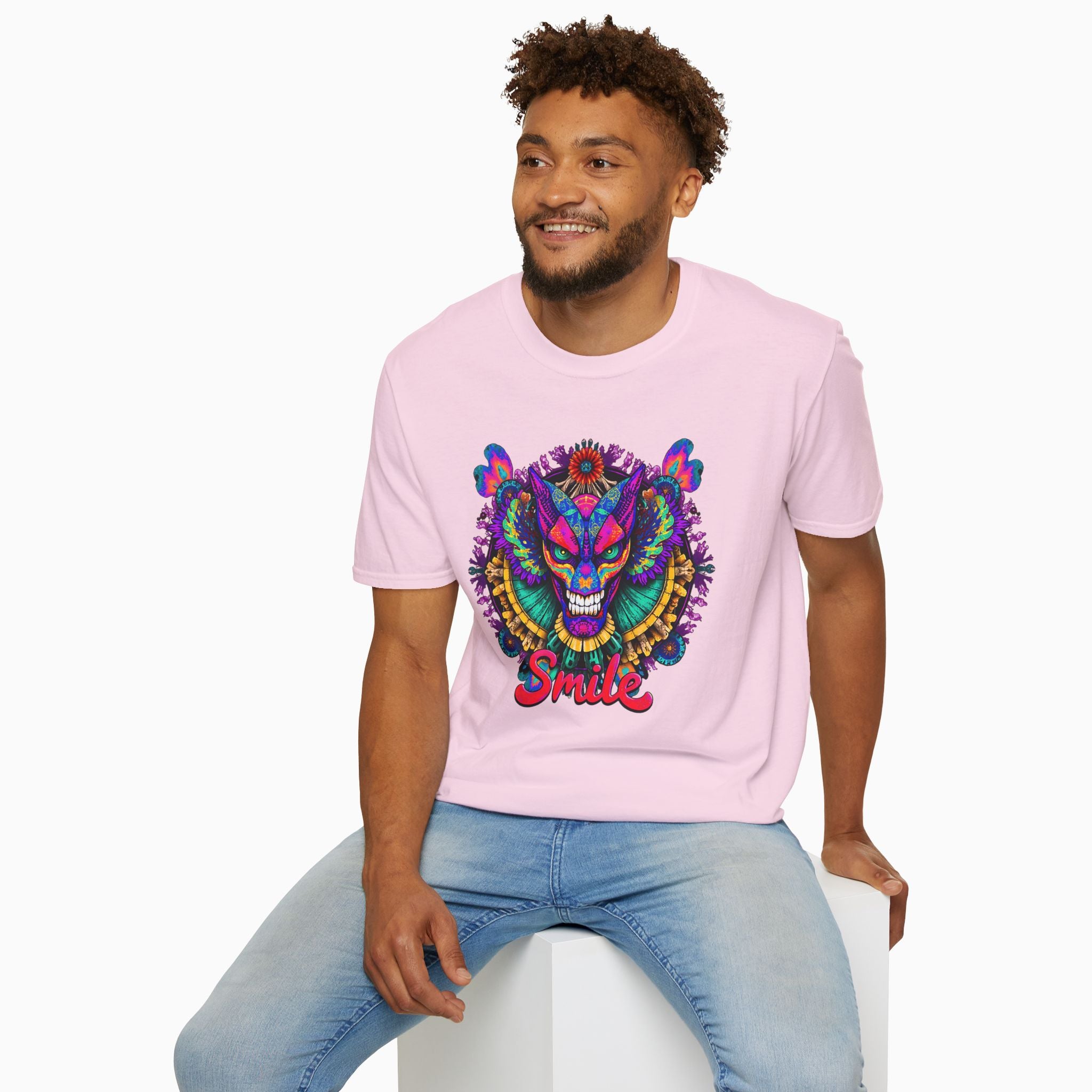 Dragon Smile Pixel Art Unisex T-Shirt