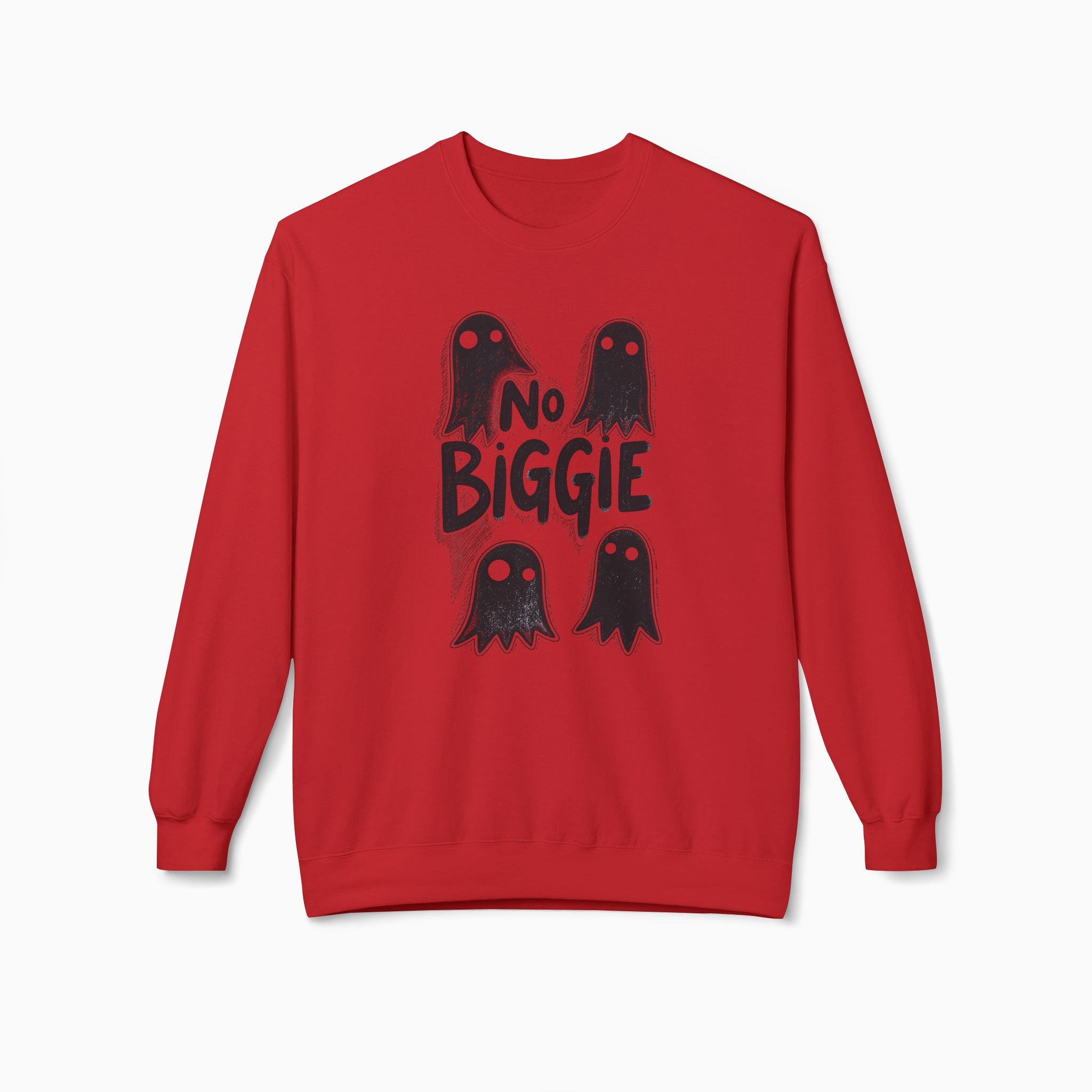 Boo Ghost & No Biggie Unisex Sweatshirt