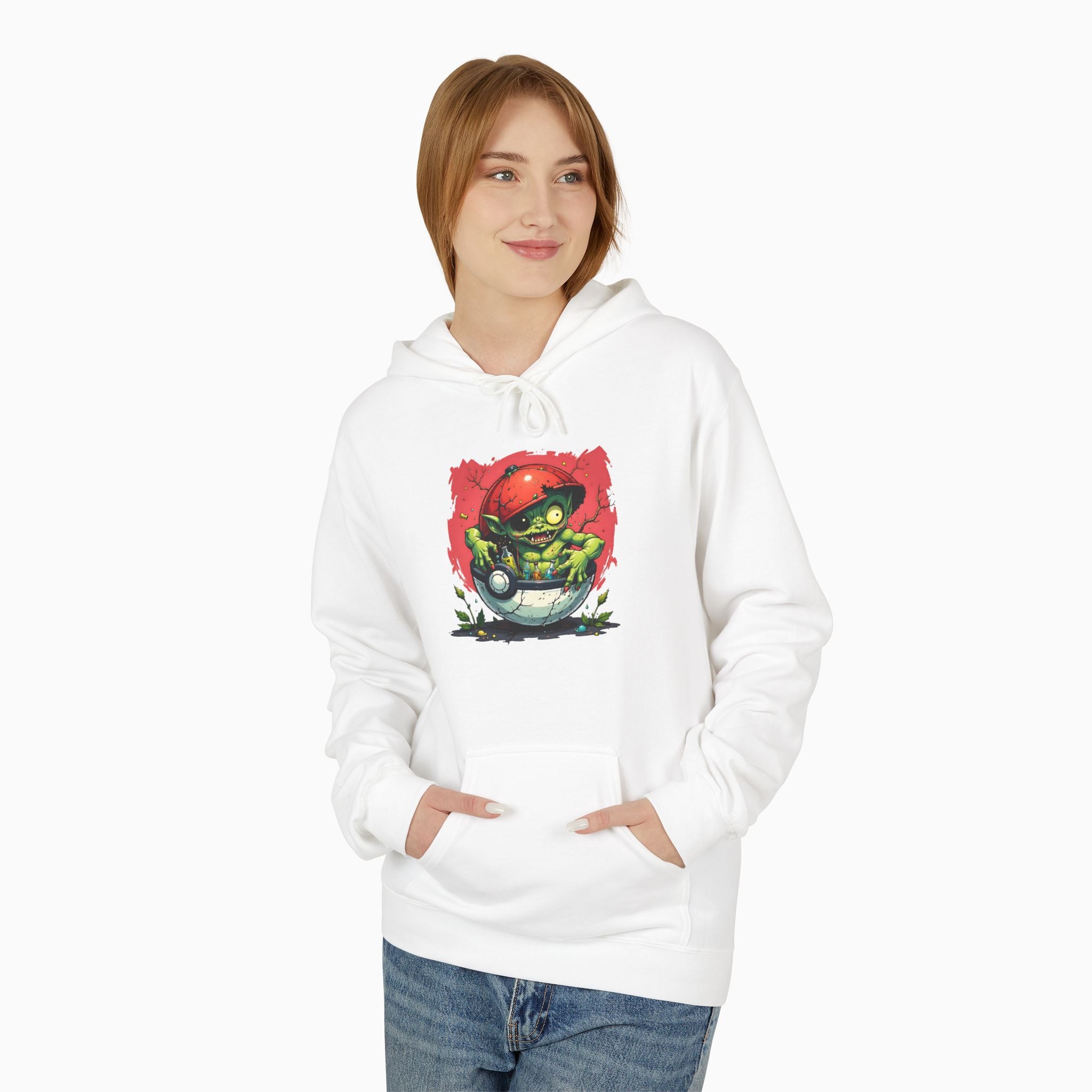 Zombie Poké Ball Unisex Hoodie