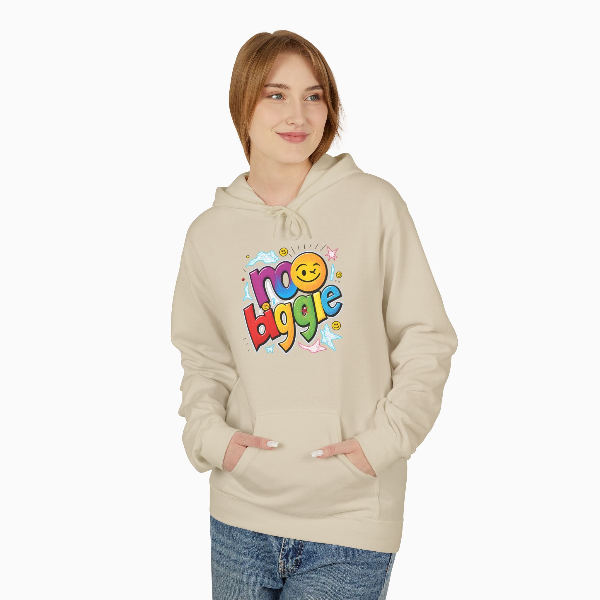 Emoji & No Biggie Unisex Hoodie