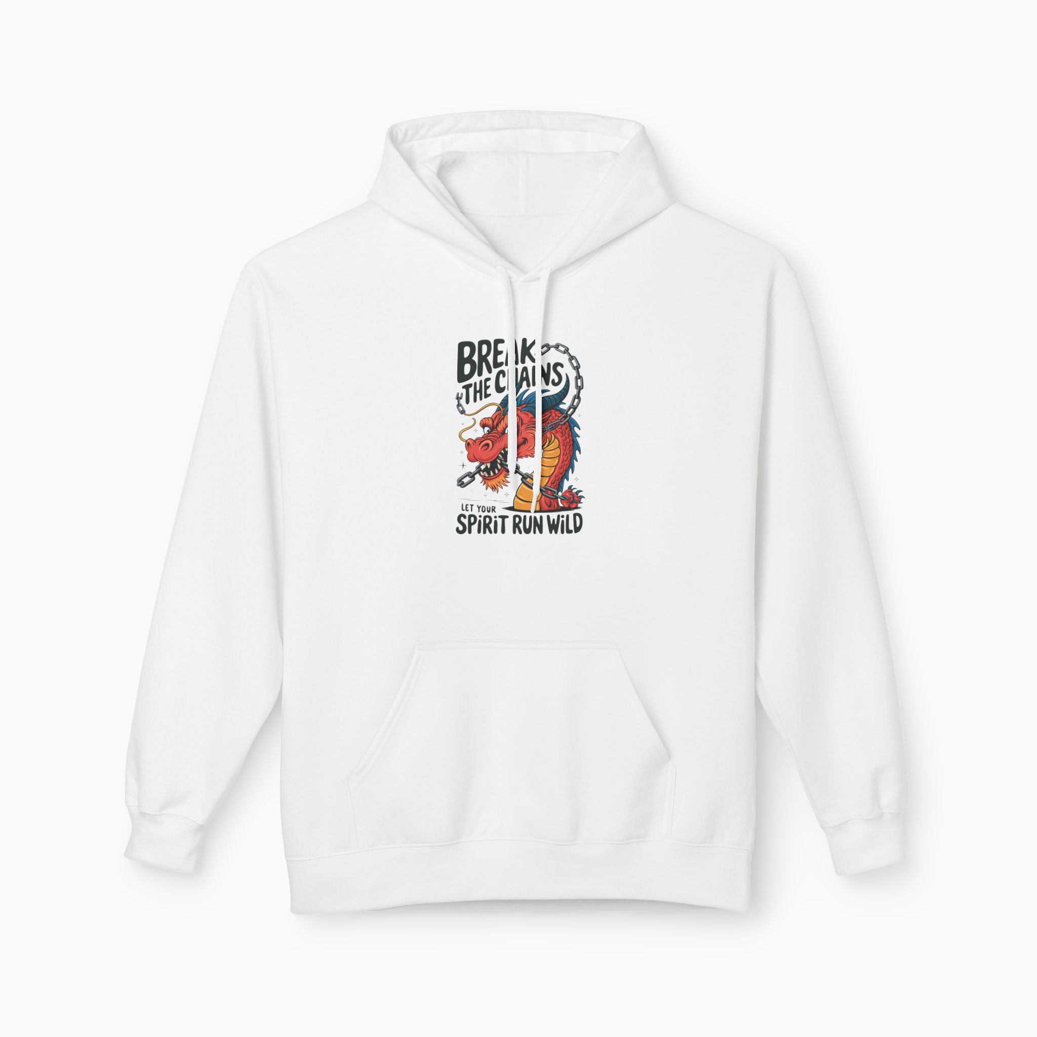 China Dragon Break the Chains Unisex Hoodie