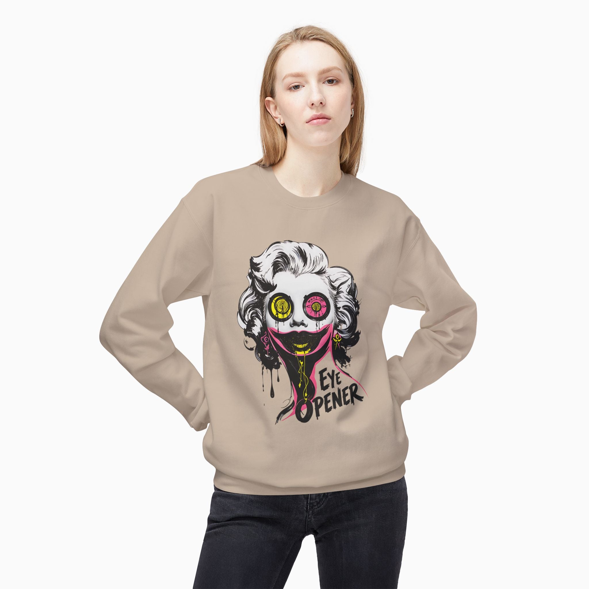 Marilyn Monroe Eye Opener Unisex Sweatshirt