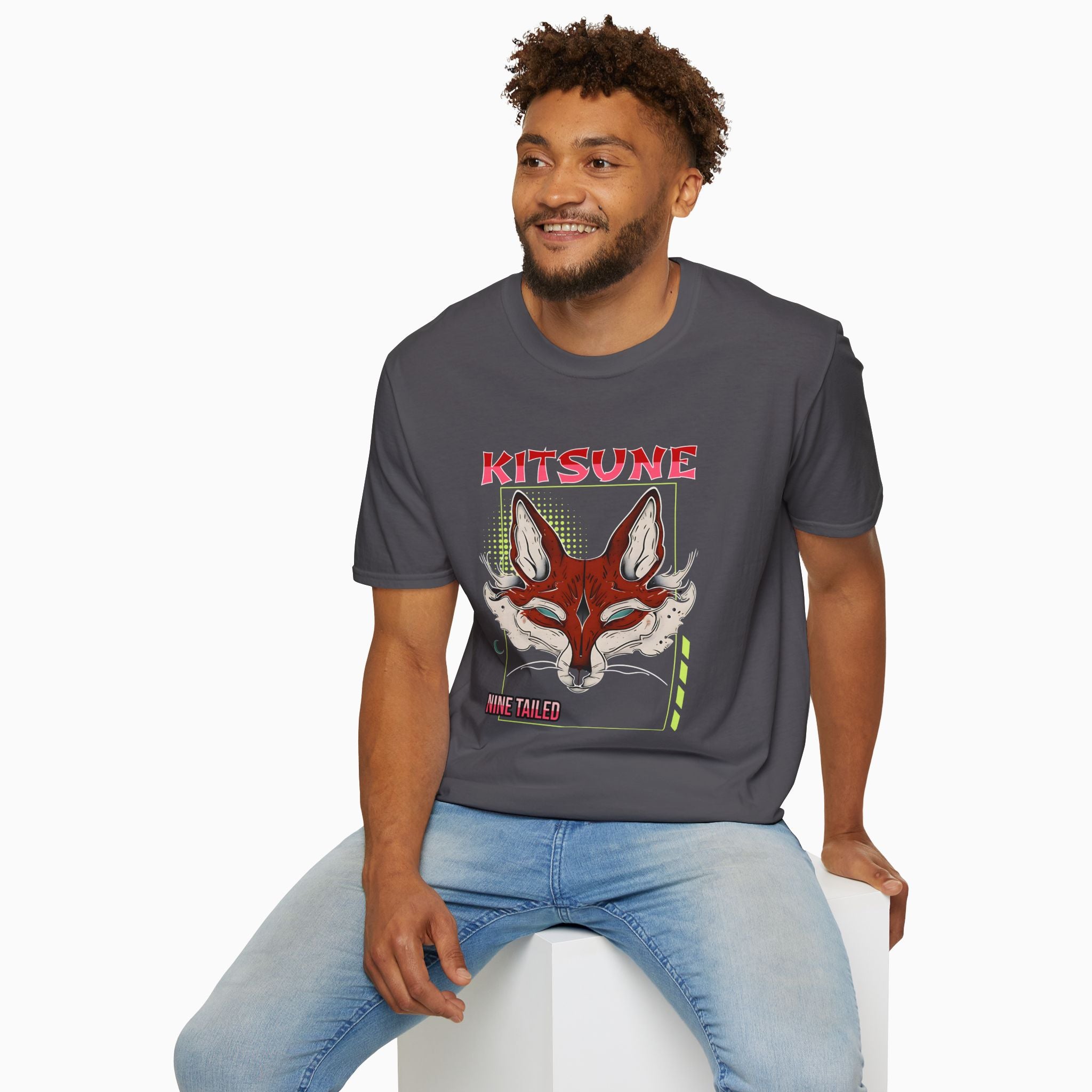 Kitsune Nine Tailed Fox Unisex T-Shirt