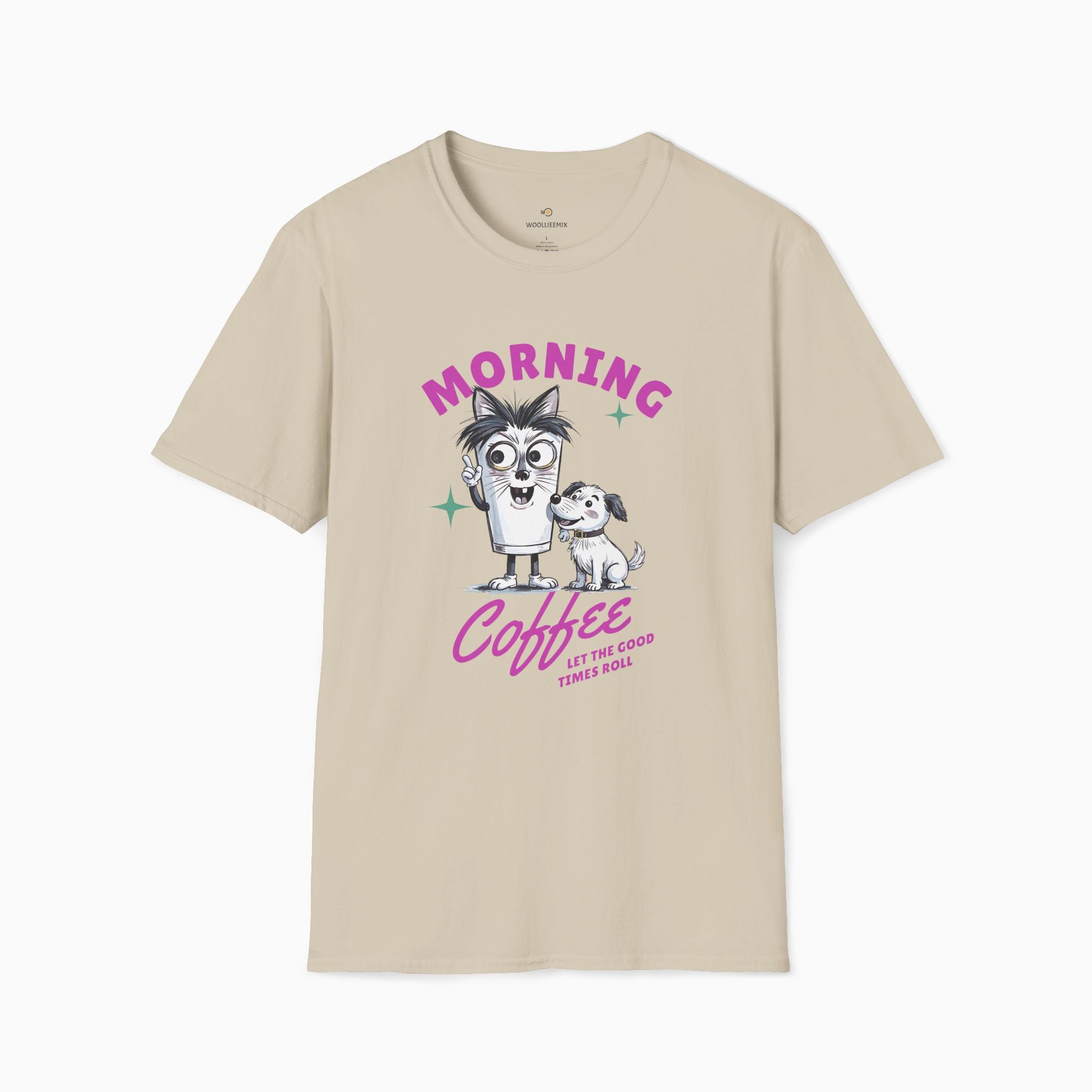 Morning Coffee, Let The Good Times Roll Unisex T-Shirt